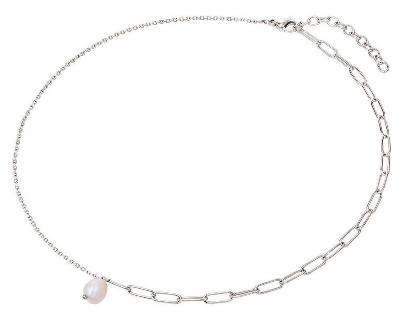 Damen Schmuck Gemshine Perlenkette Zuchtperle, Made in Germany