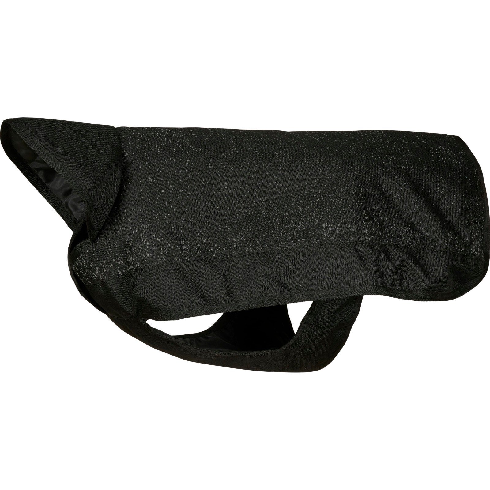 Horse Guard Hundemantel reflektierender Hundemantel schwarz - 60 cm