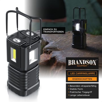 Brandson LED Taschenlampe, Campinglampe mit 2 abnehmbaren Taschenlampen, Laterne