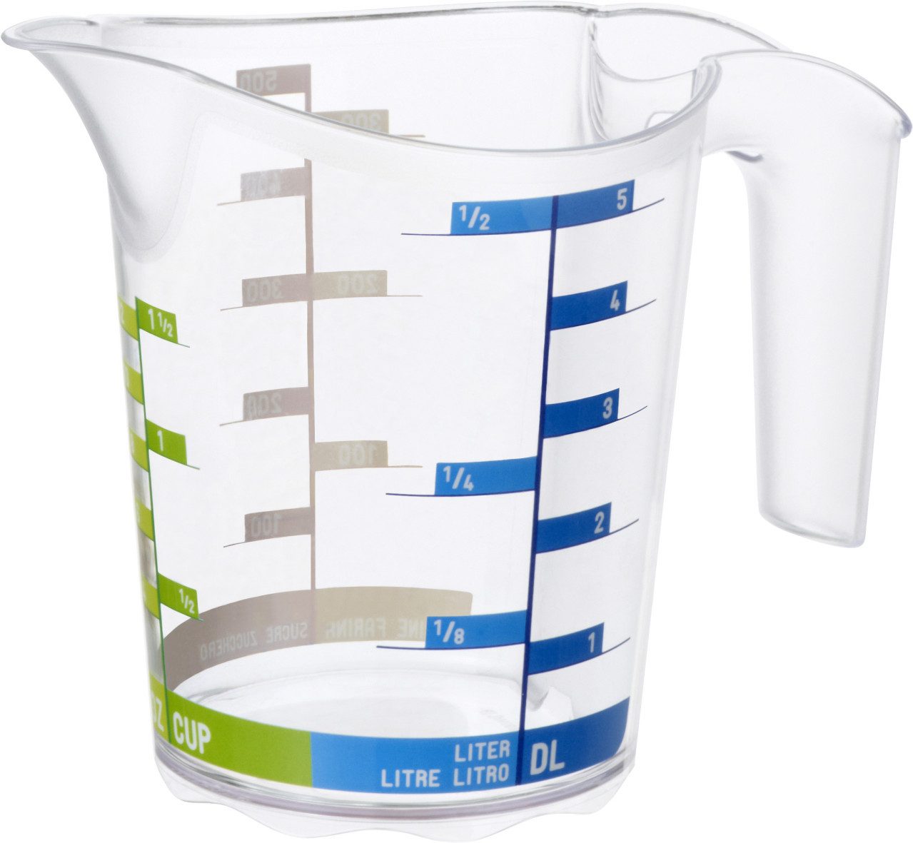 ROTHO Мерные стаканы Rotho Мерные стаканы Domino 0,5 L, Kunststoff