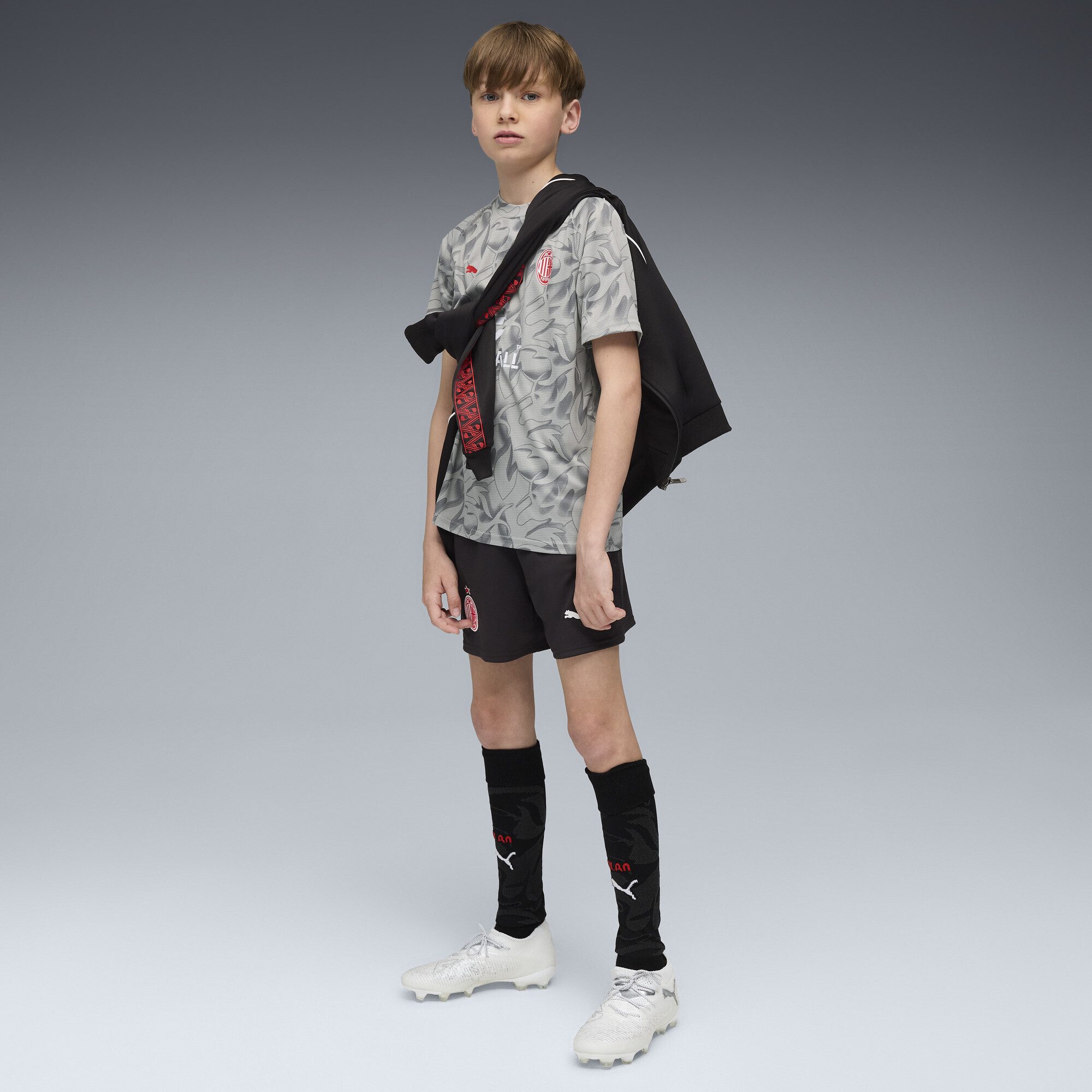 PUMA Trainingsshirt AC Milan Aufwärmtrikot Jugendliche