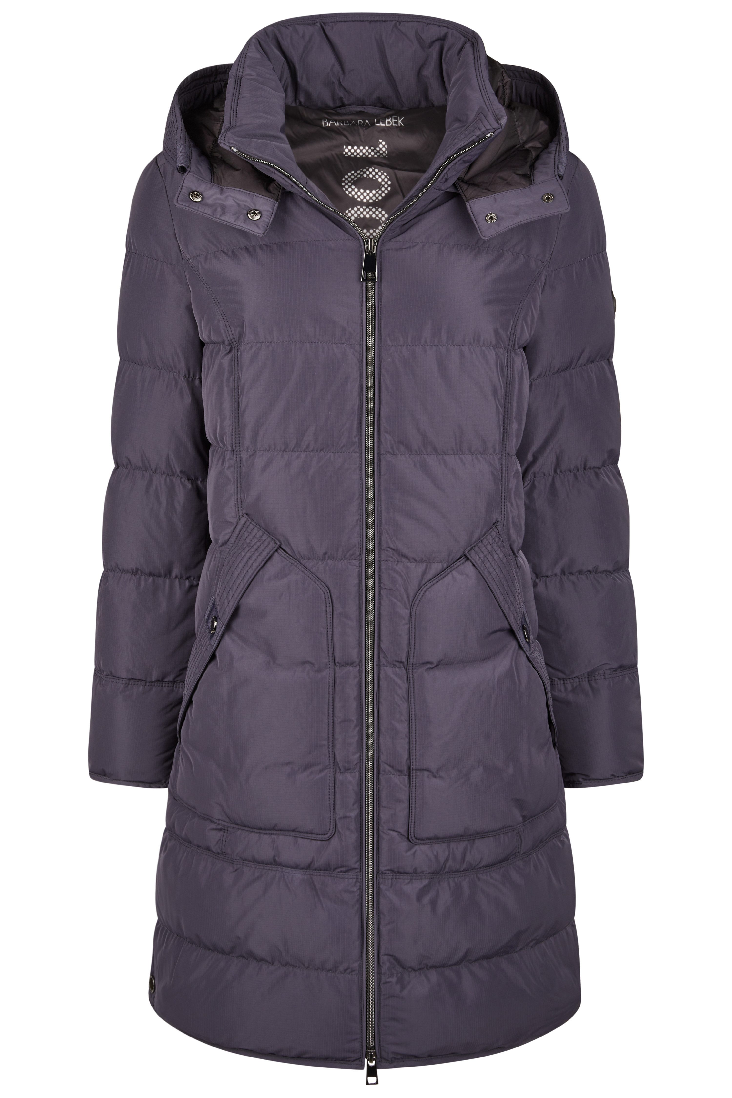 Barbara Lebek Steppmantel Mantel Sorona mit Kapuze