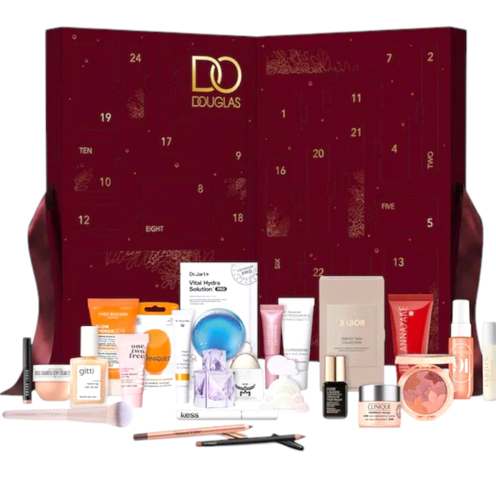 Douglas Kosmetik-Adventskalender DAMEN LUXUS BEAUTY MAKE-UP DUFT ADVENTSKALENDER 2026, 24 Must-haves für Make-up-Addicts