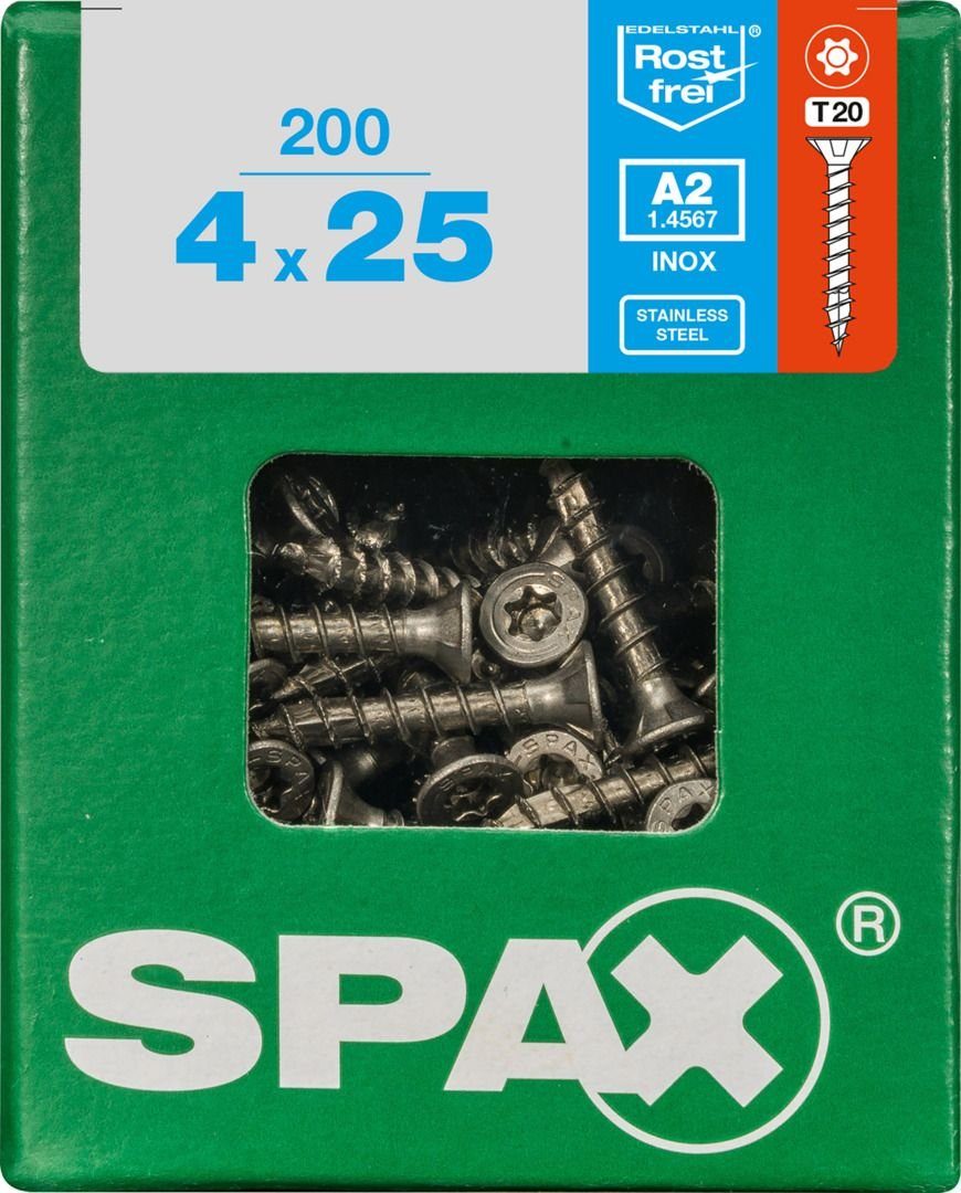 SPAX Holzbauschraube Spax Universalschrauben 4.0 x 25 mm TX 20 - 200