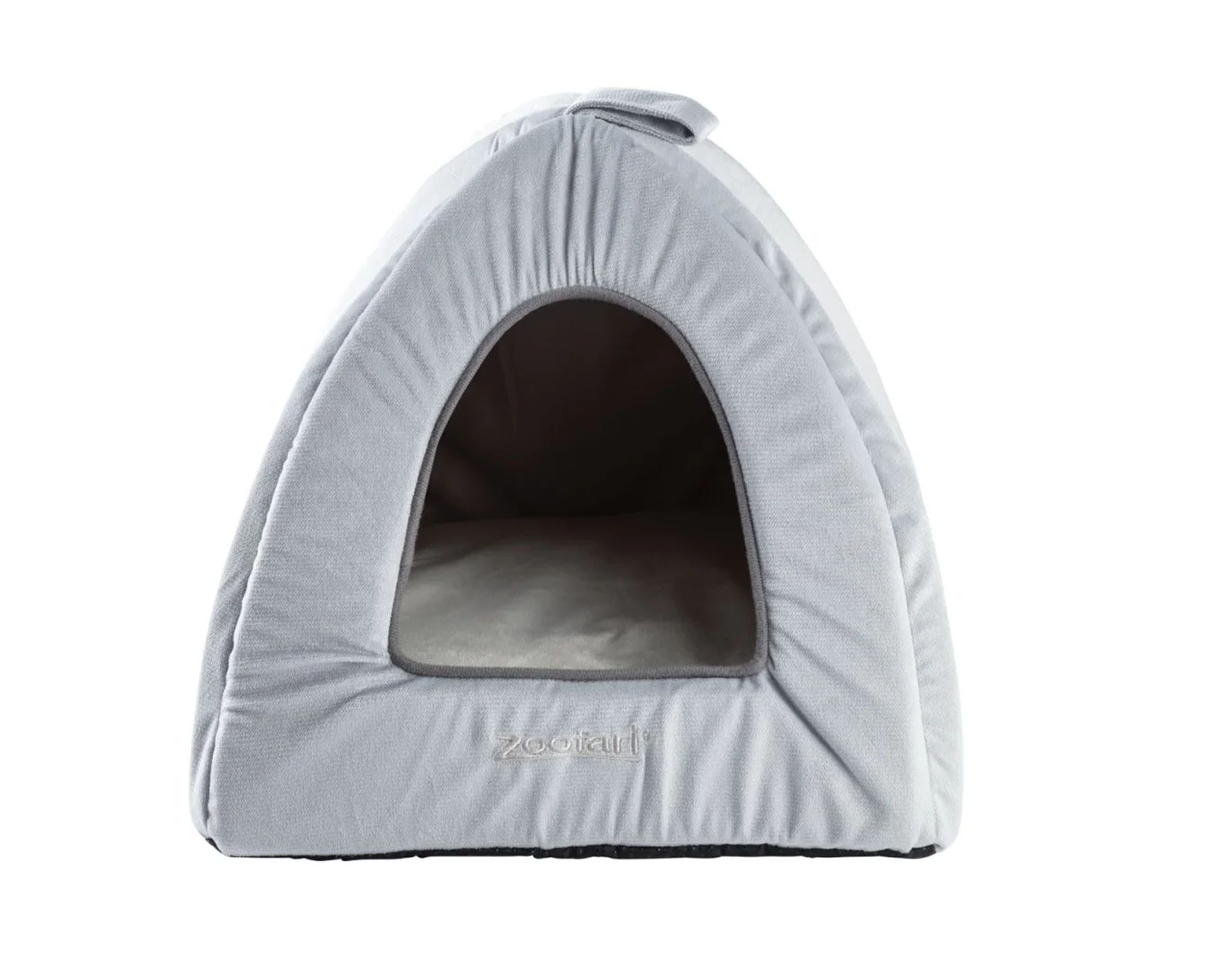 zoofari Katzenzelt Zoofari® Haustierschlafplätze mit recyceltem Material grau Katzenhöhle