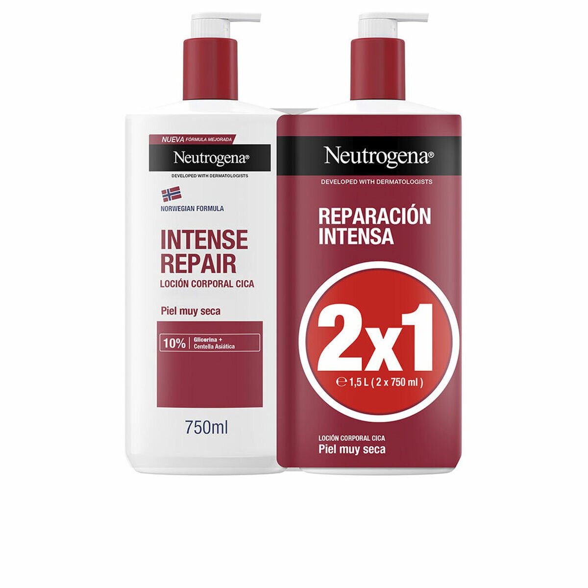 Neutrogena Körperlotion INTENSE REPAIR Lotion für sehr trockene Haut