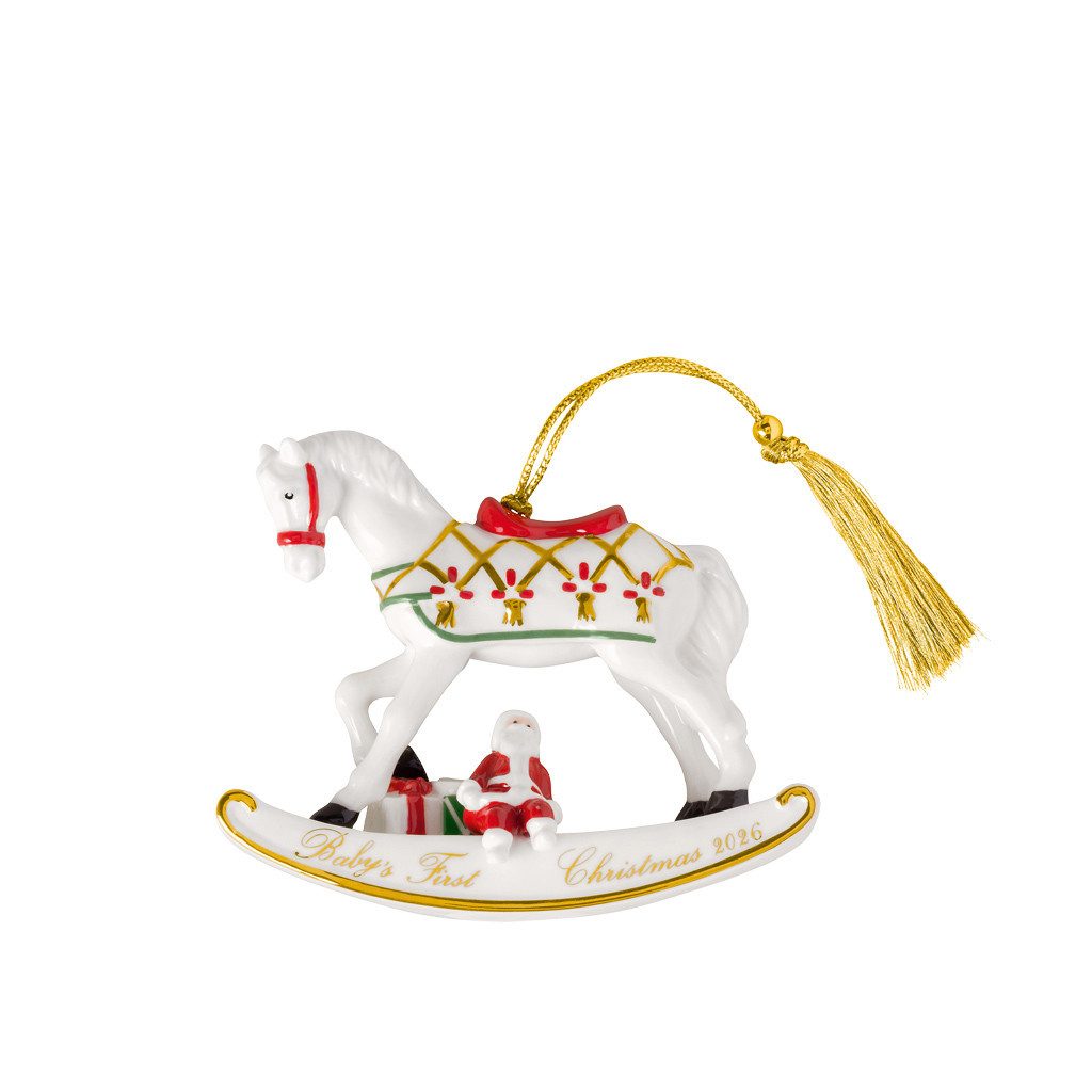 Villeroy & Boch Dekofigur Christmas Classics Ornament Schaukelpferd 2026 (1 St)