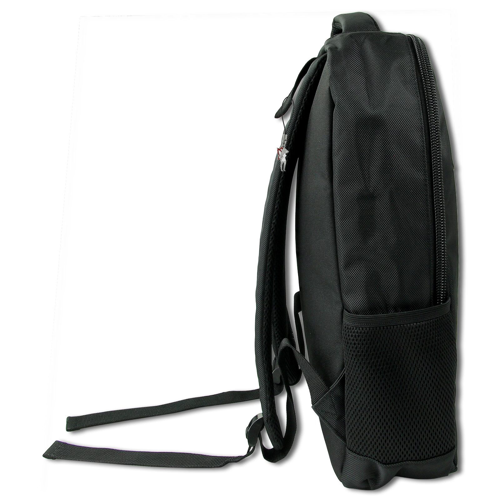 Travel N Meet Reisetasche Travel N Meet Laptoprucksack, Rucksack (Businessrucksack), Herren Business-, Freizeitrucksack Polyester, schwarz ca. 49cm hoch
