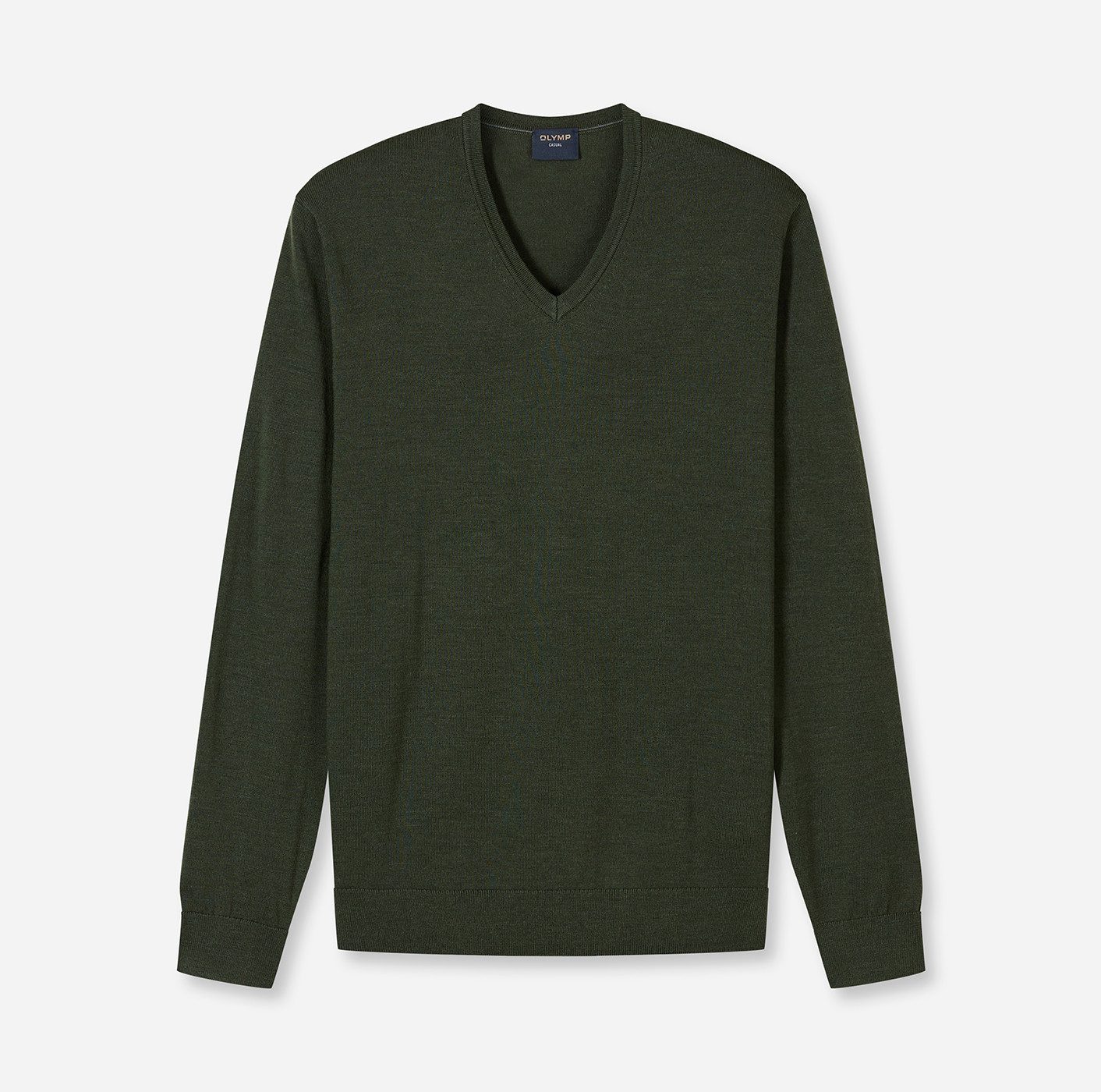 V-Ausschnitt-Pullover OLYMP Strick Casual