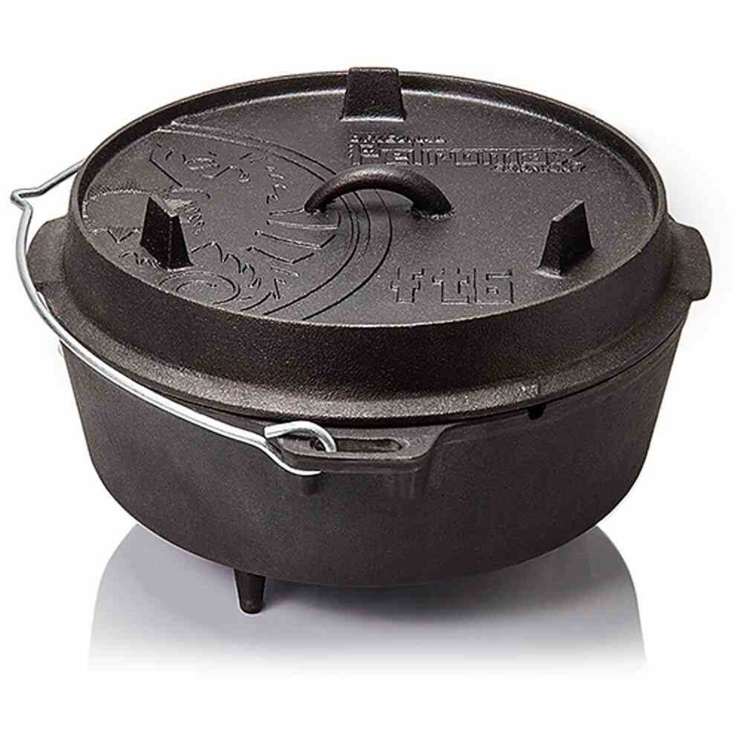Petromax Schmortopf Petromax Dutch Oven Set ft6 Feuerofen Einsteiger Set 7.6Liter