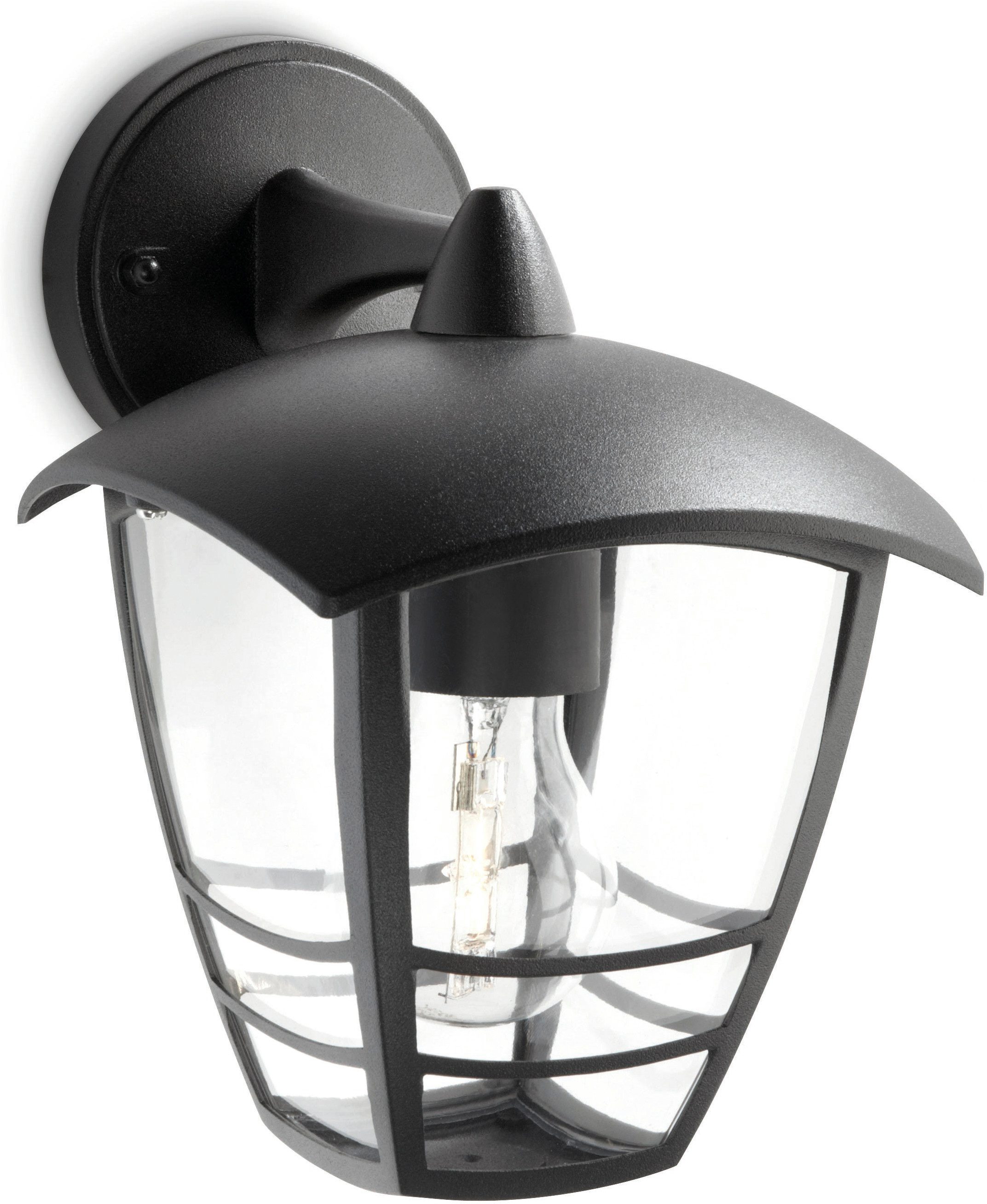 Philips Außen-Wandleuchte myGarden Creek, 1x53W, hängend, schwarz, ohne Leuchtmittel