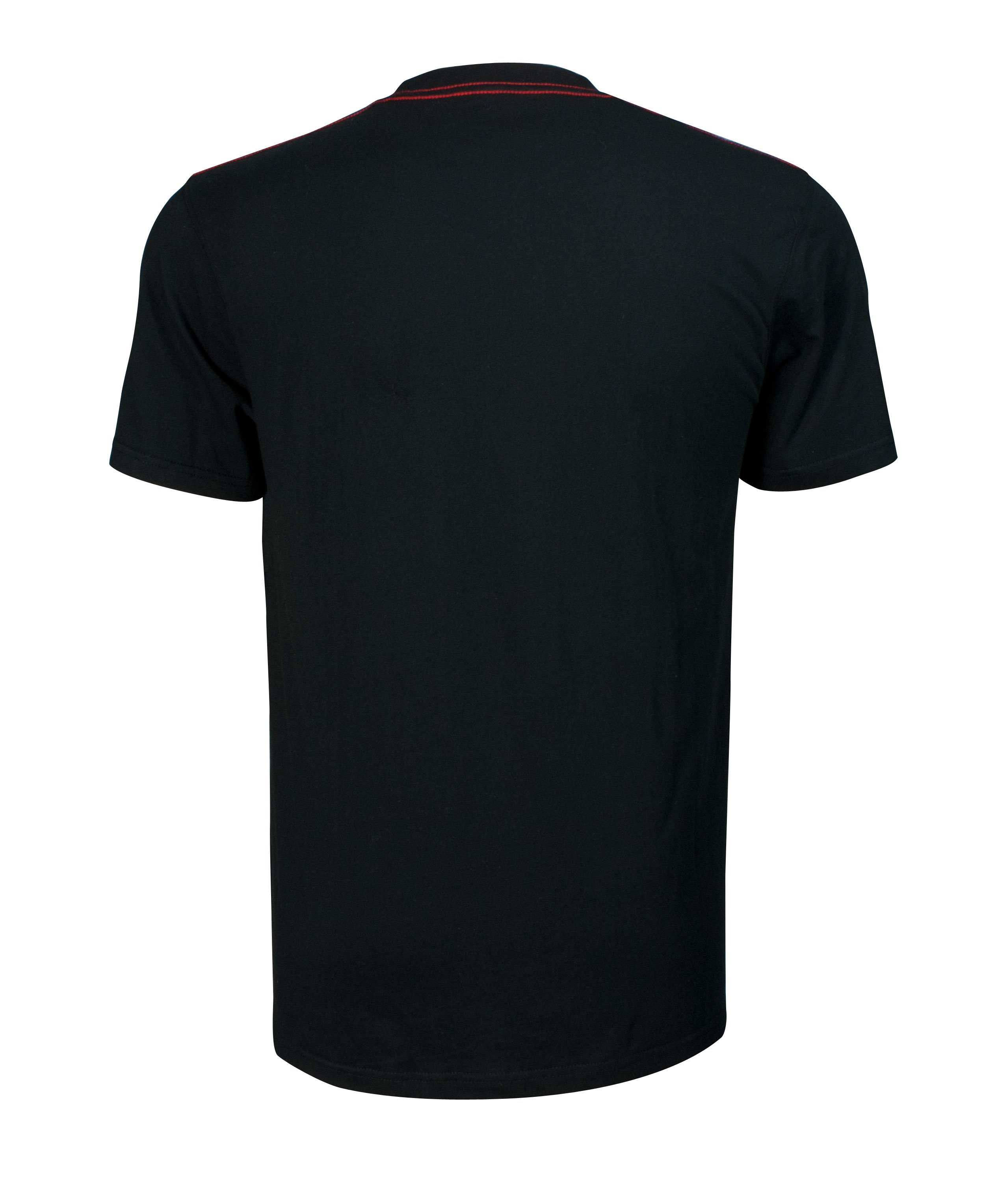 Lonsdale schwarz Lonsdale T-Shirt (1-tlg) Two T-Shirt Tone