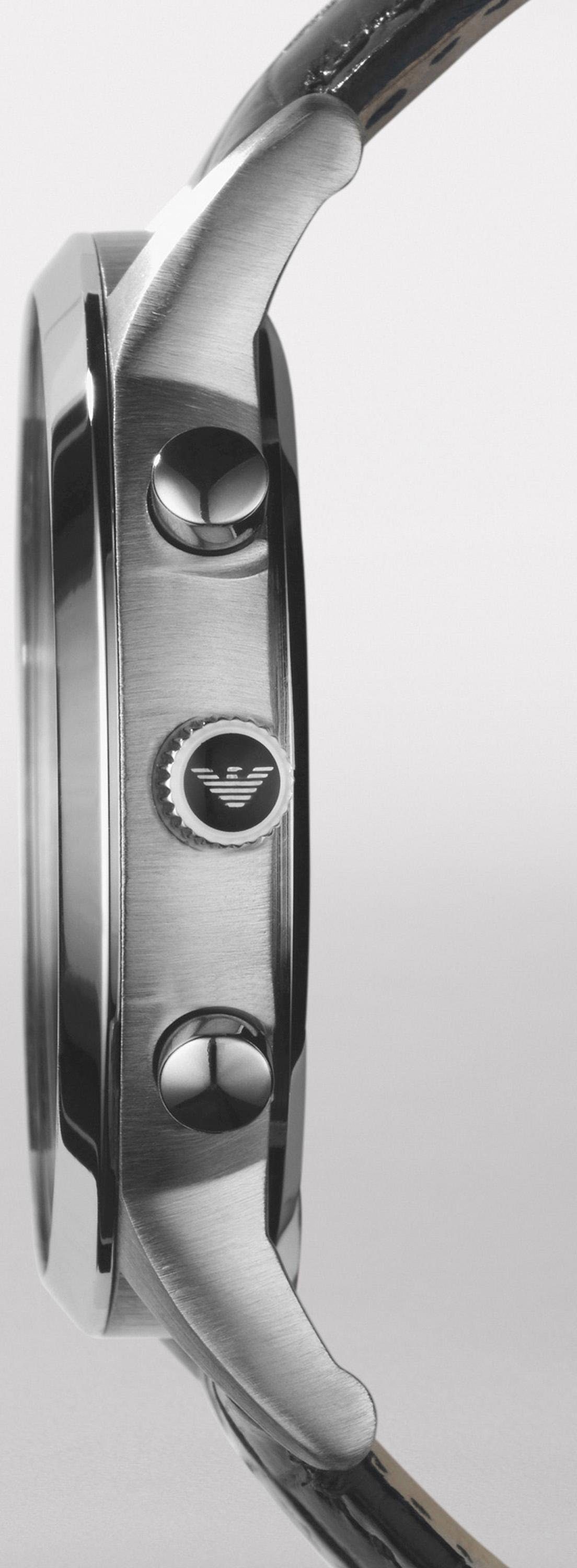 Emporio Armani Chronograph AR2447, Quarzuhr, Armbanduhr, Herren, Stoppfunkt günstig online kaufen