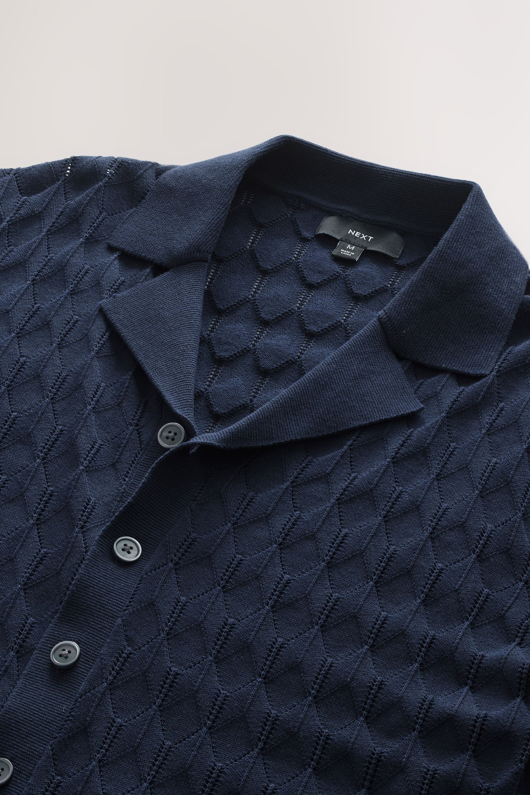 Next Kurzarmhemd Kurzärmeliges Polohemd Regular Fit aus Baumwolle (1-tlg) günstig online kaufen