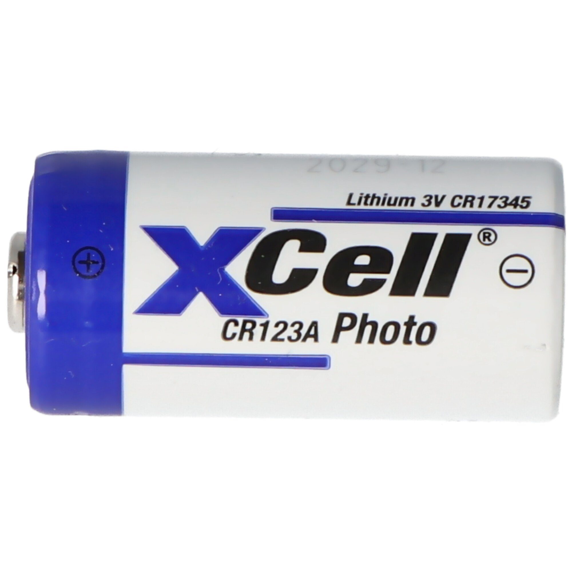 Photobatterie 3 CR123A Batterie Volt V) Lithium 34,5 max. (3,0 1550mAh, XCell XCell Fotobatterie,