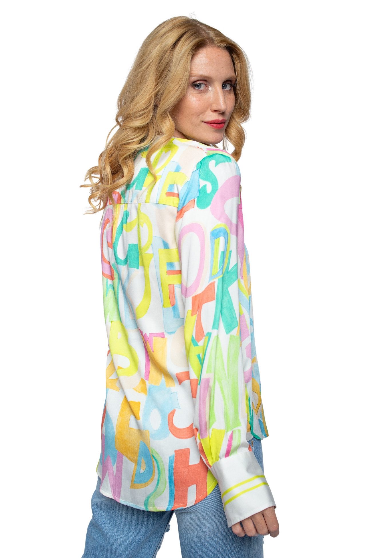 Emily Van Den Bergh Schlupfbluse Damenbluse 8564-710