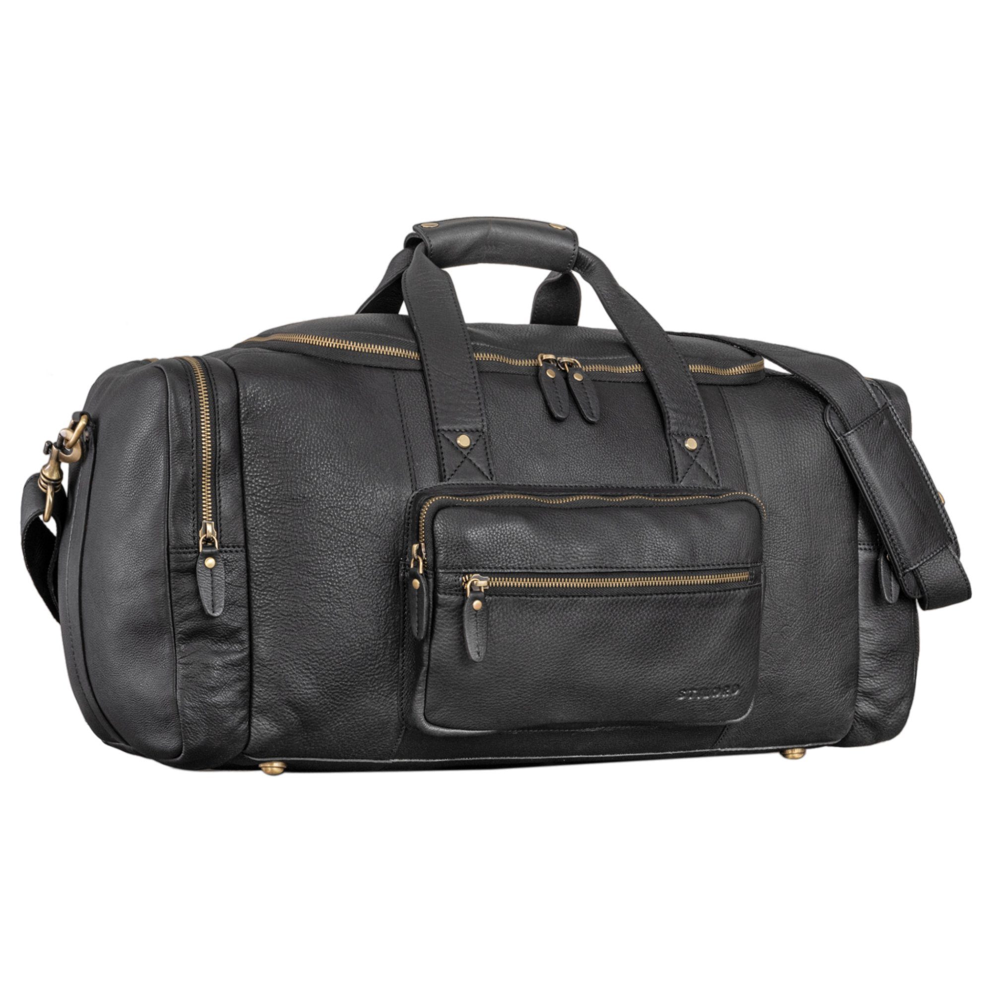 STILORD Weekender "Journey" Reisetasche Weekender Leder Damen & Herren Groß