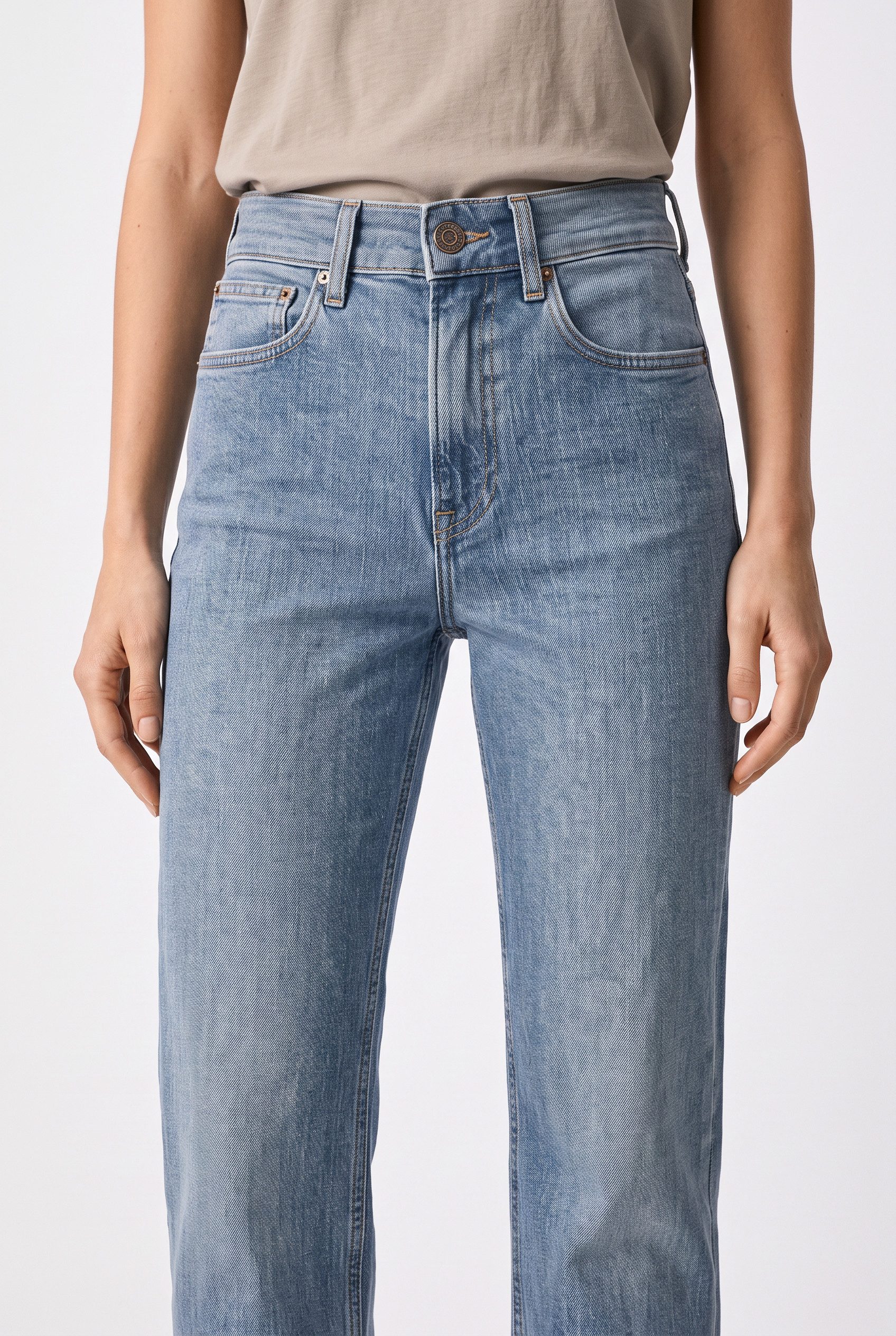 Pepe Jeans Straight-Jeans STRAIGHT JEANS HW ROBYN mit hohem Bund