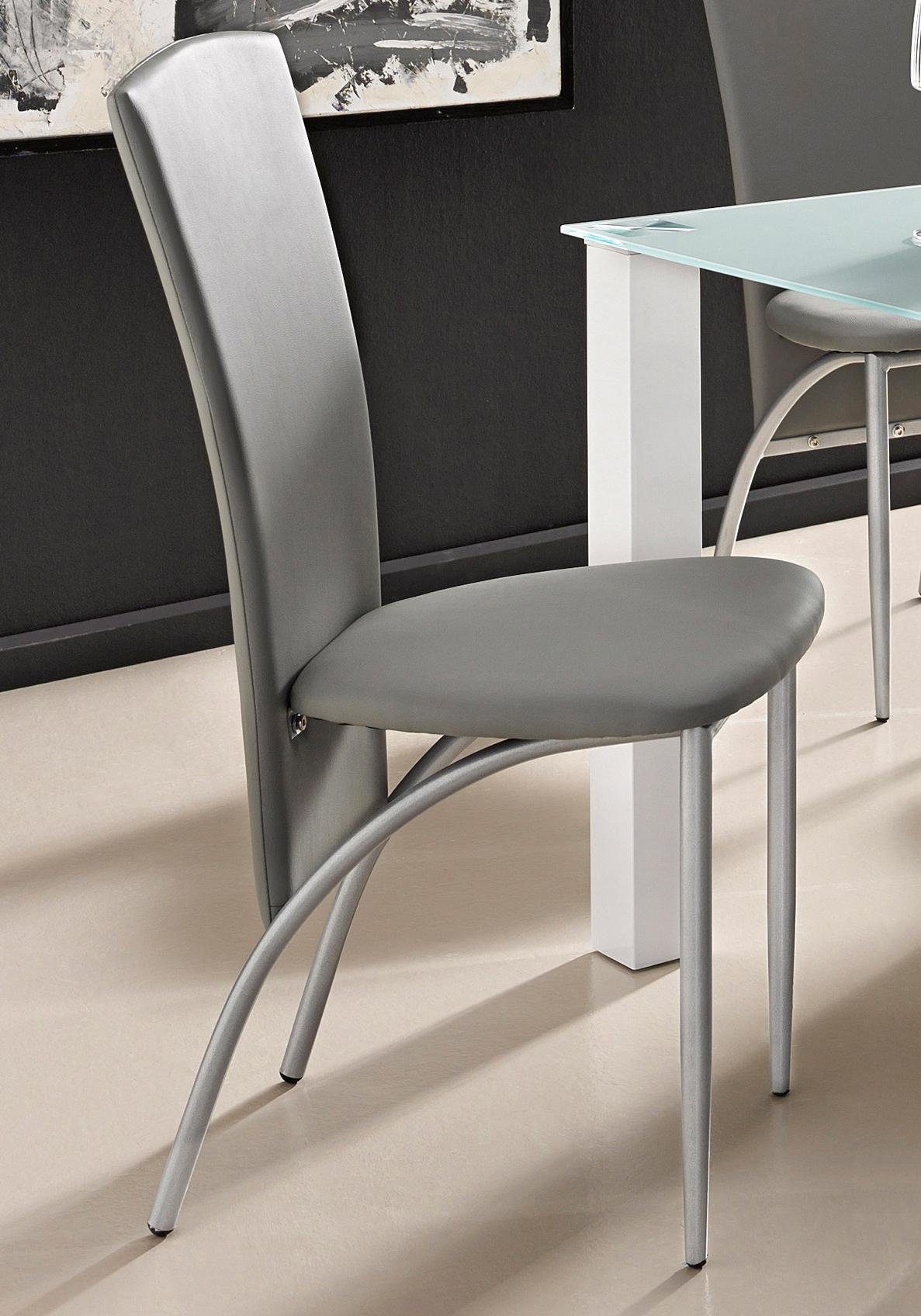 INOSIGN Esszimmerstuhl Nico (Set, 2 St), Bezug in Kunstleder, Metallgestell günstig online kaufen