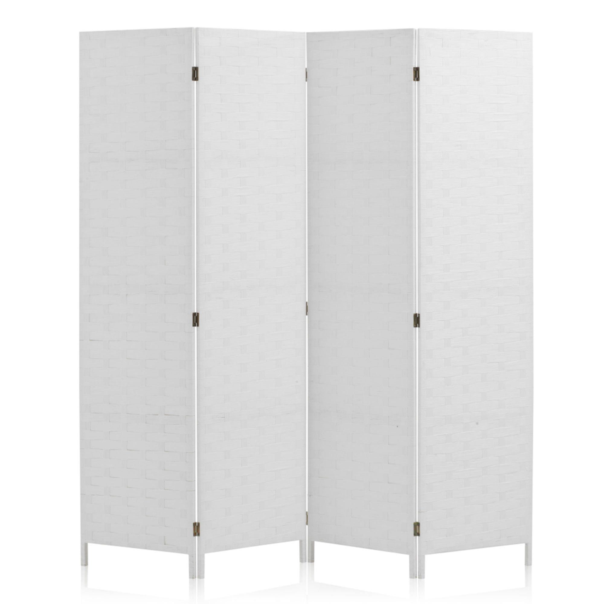 Makika Paravent Trennwand Raumteiler Papiergewebe Faltbar - Natur günstig online kaufen