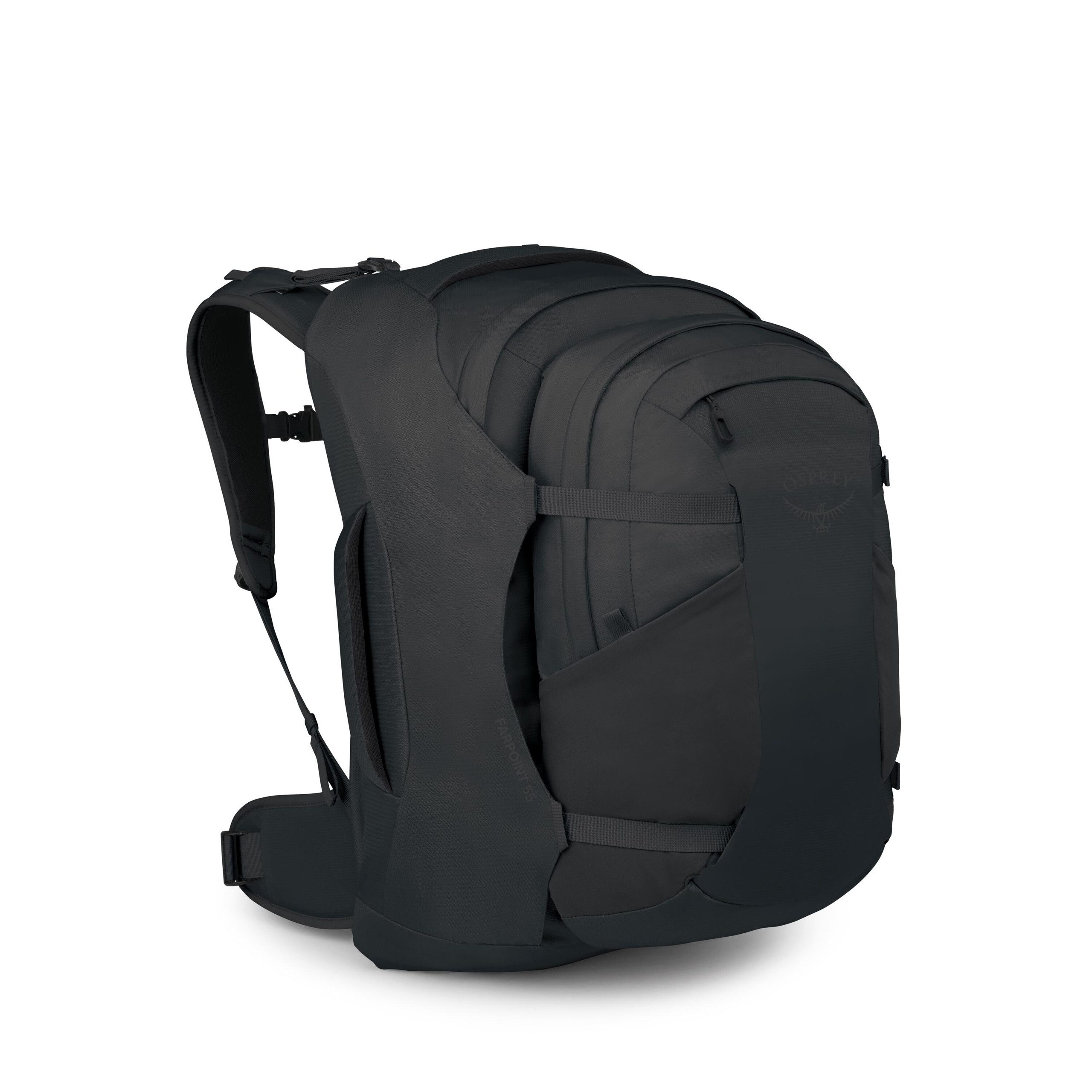 Osprey Trekkingrucksack Osprey Farpoint 55 Herren - Reiserucksack mit Tagesrucksack, 55 Liter
