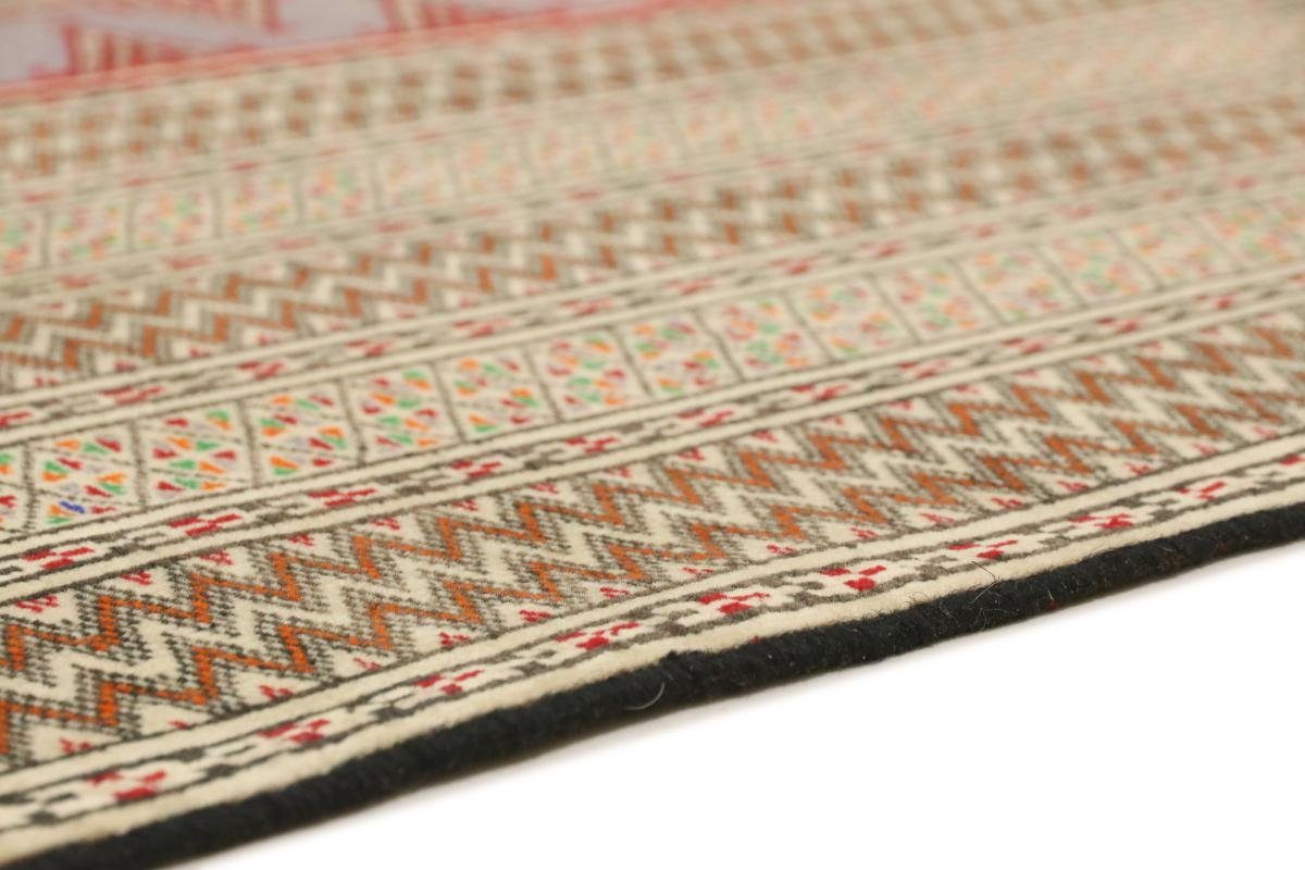 Orientteppich Turkaman Höhe: Trading, Handgeknüpfter Perserteppich, Nain Orientteppich 133x189 6 rechteckig, / mm