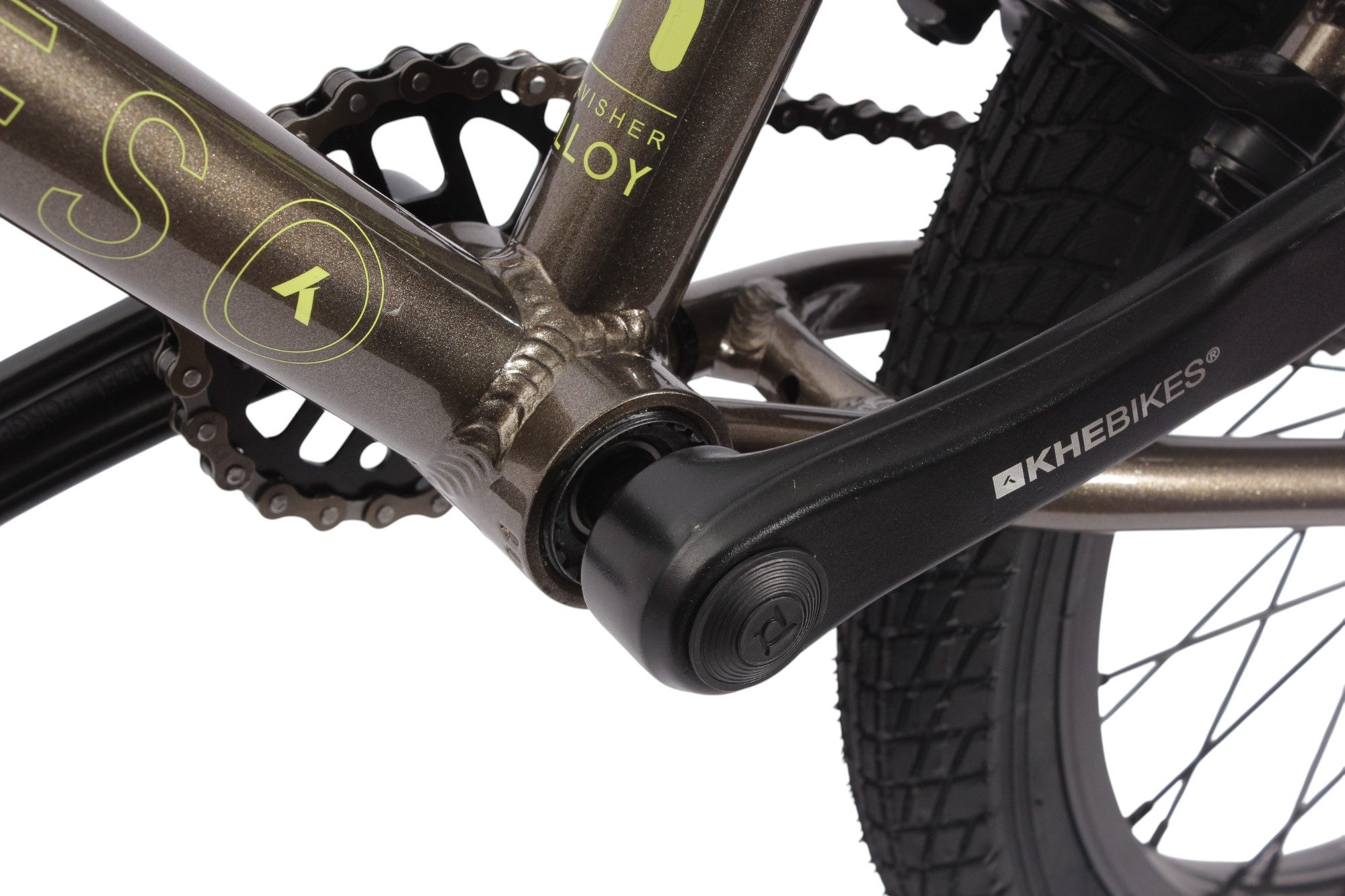 KHEbikes BMX bike KHE Ravisher LL FC 18 inch, 8.8kg, aluminum frame, freecoaster hub, rotor