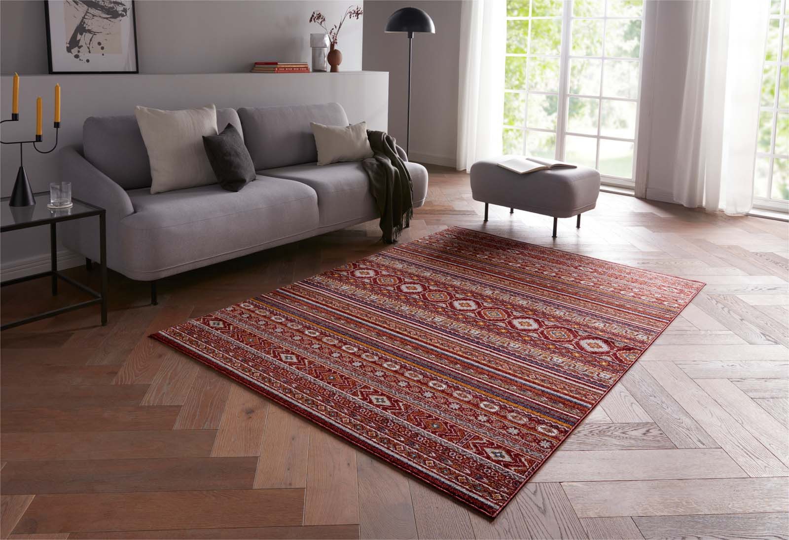 TaraCarpet Teppich Moderner Orientteppich New Oriental Karatschi, rechtecki günstig online kaufen