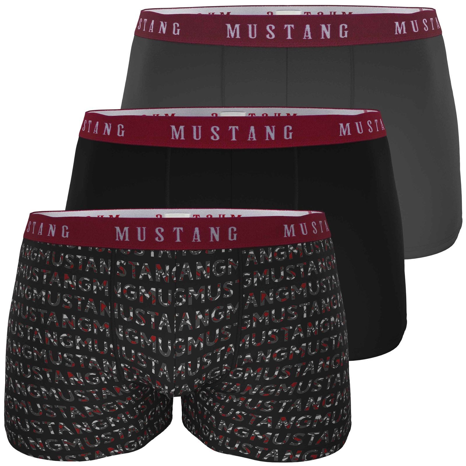 MUSTANG Retro Boxer PRINT WORDS Retro-Pants günstig online kaufen