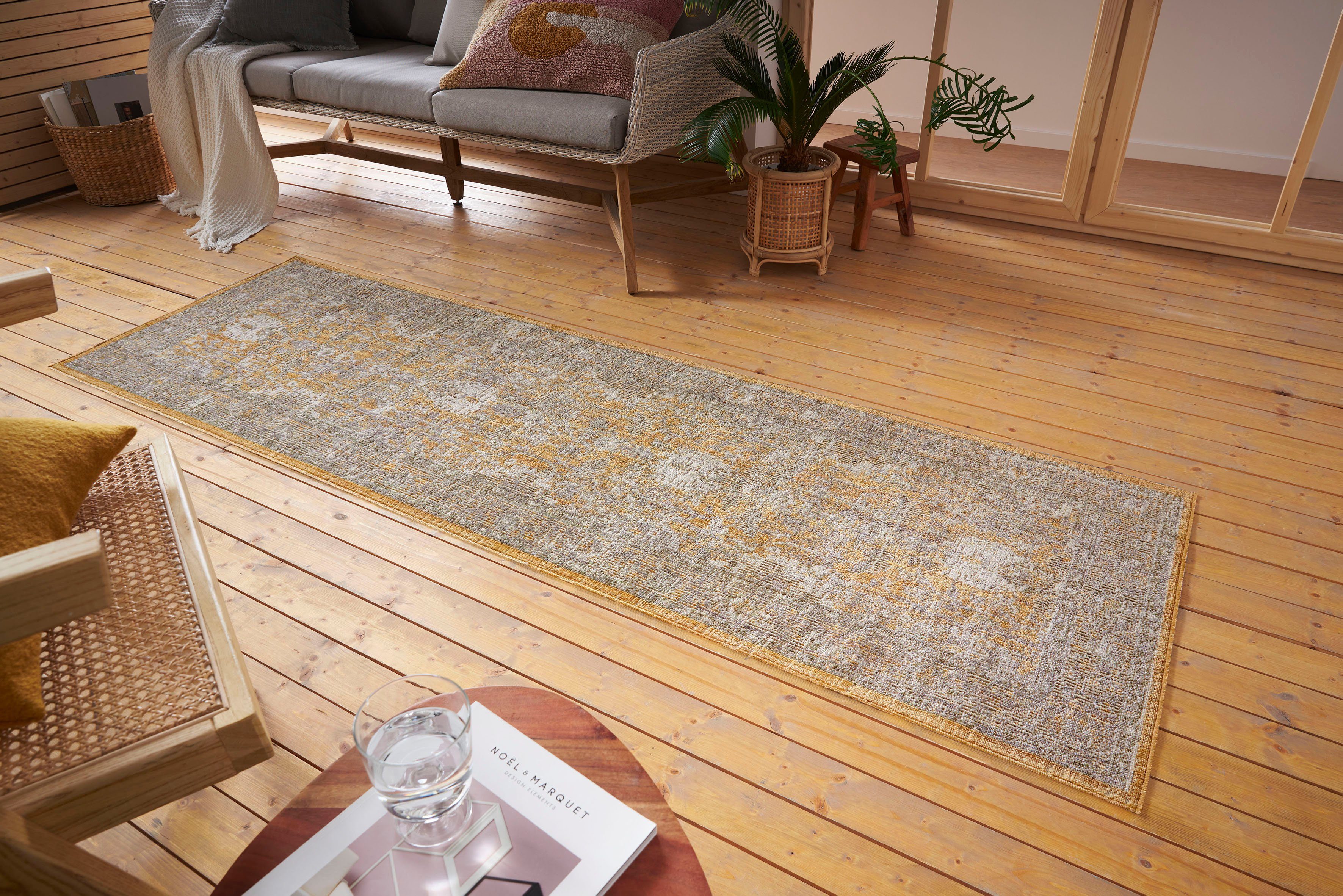 HANSE Home Teppich »Luxor«, rechteckig, 3 mm Höhe, In-& Outdoor, Läufer, we günstig online kaufen