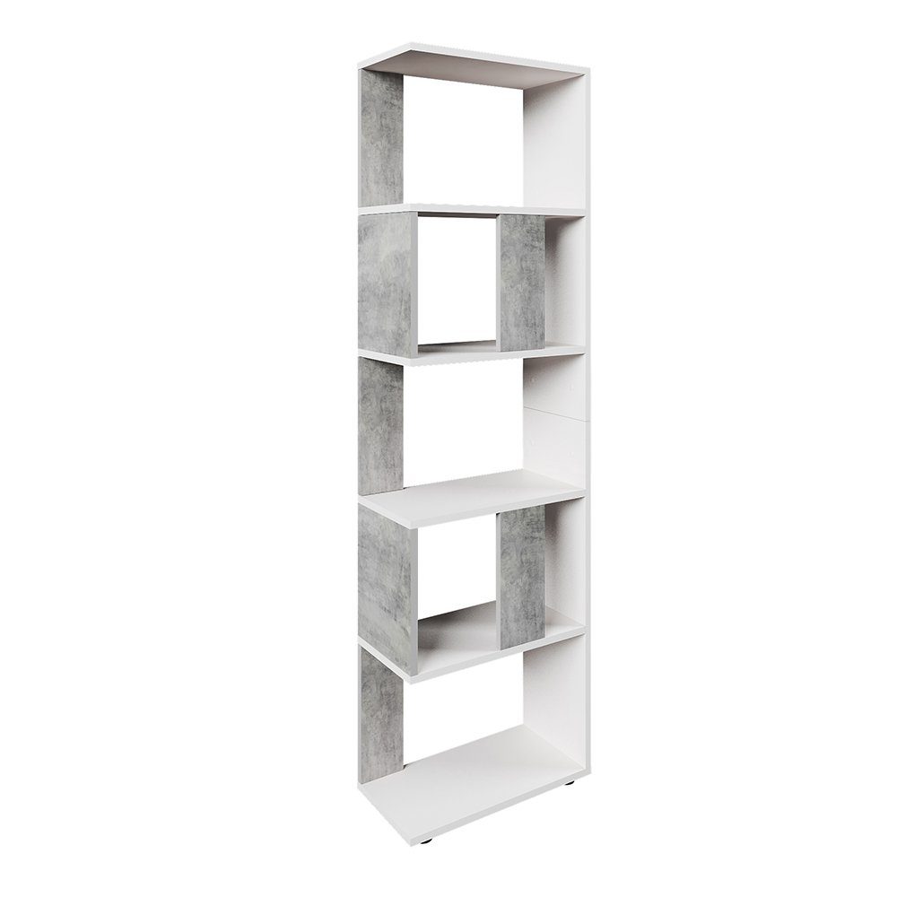 Vicco Raumteiler, Beton/Weiß, 45 x 162.6 cm, Freistehend günstig online kaufen