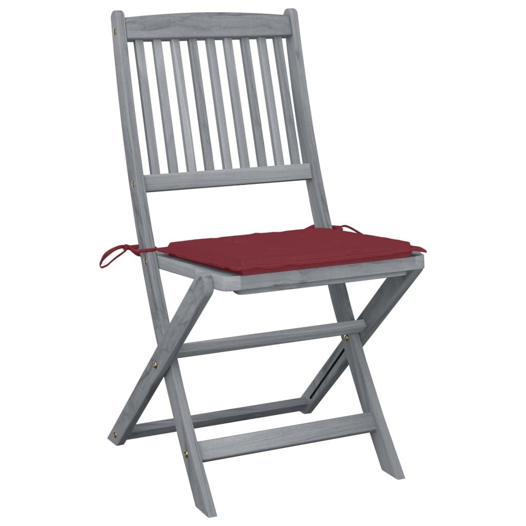 vidaXL Gartenstuhl Klappbare Gartenstühle 4 Stk. günstig online kaufen