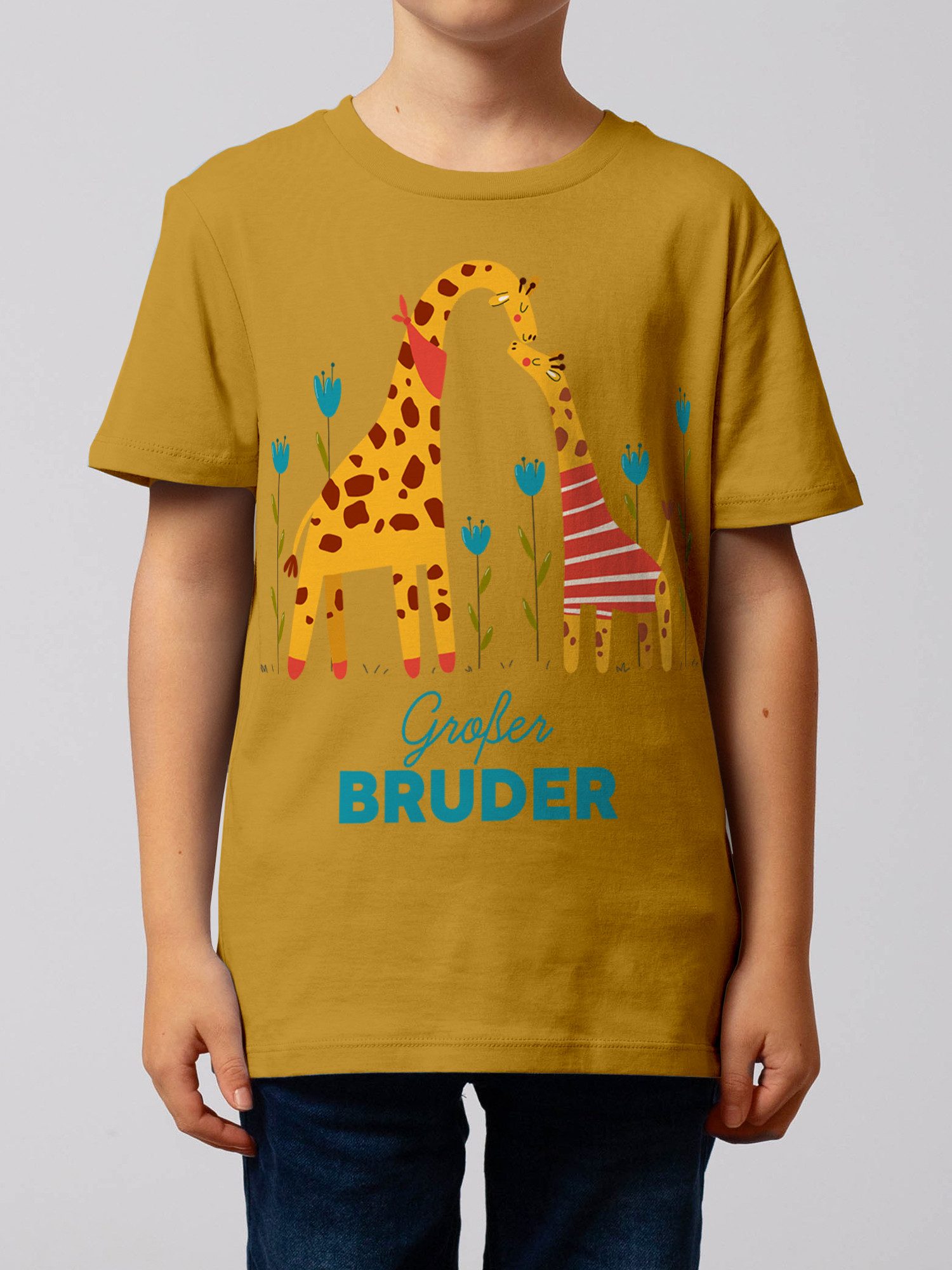 wat? Apparel T-Shirt Giraffe Großer Bruder