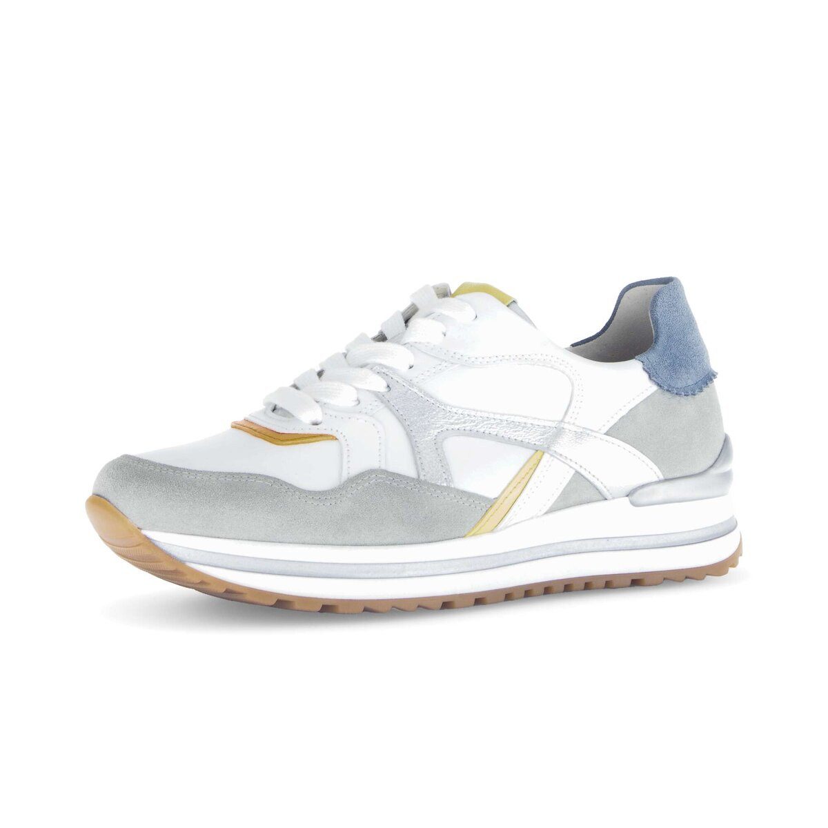 Gabor Sneaker low Materialmix Leder Sneaker günstig online kaufen