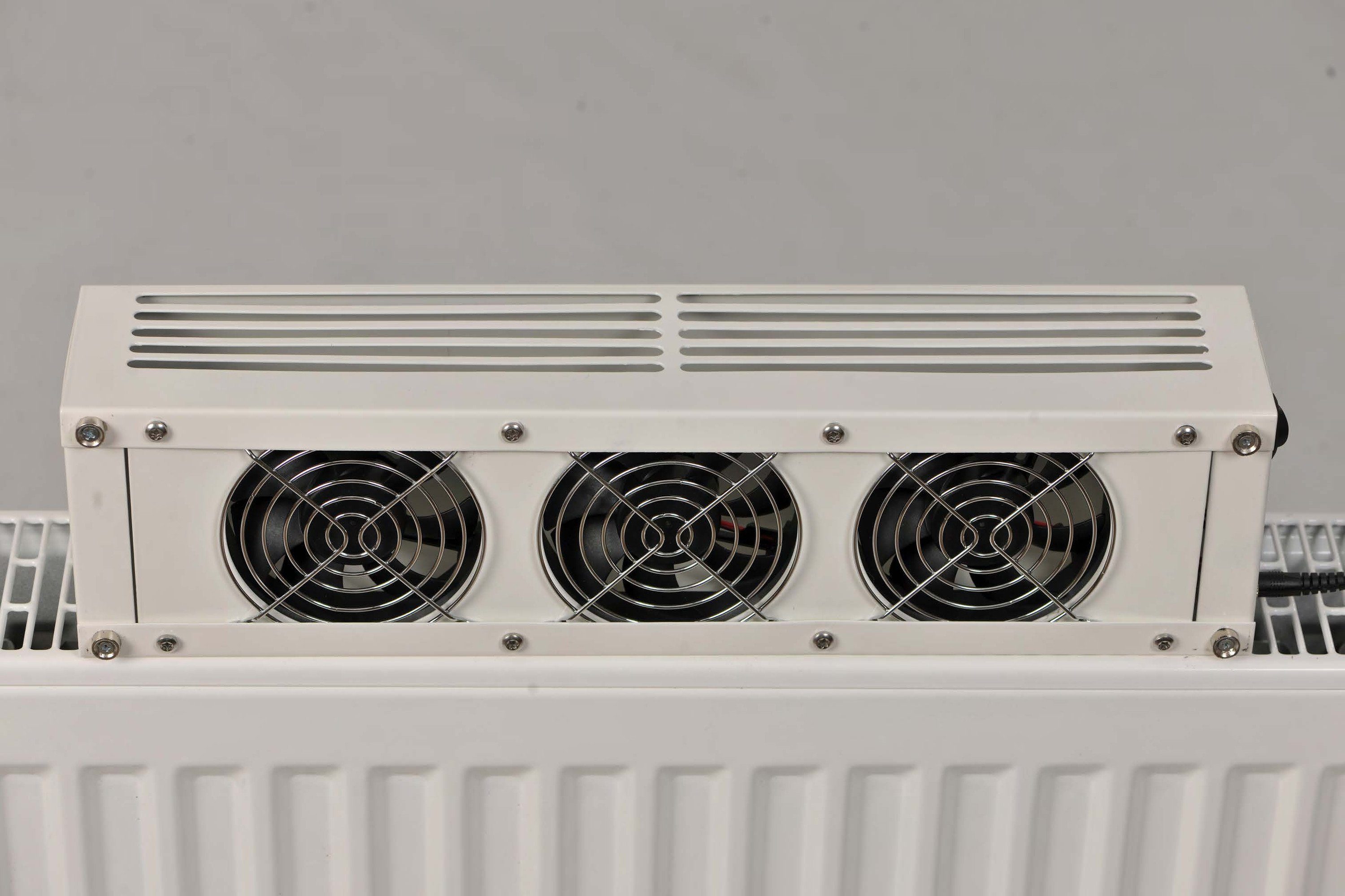 Dusbad Heizlüfter Lumair 30 Heizluftverstärker / Ventilator weiss