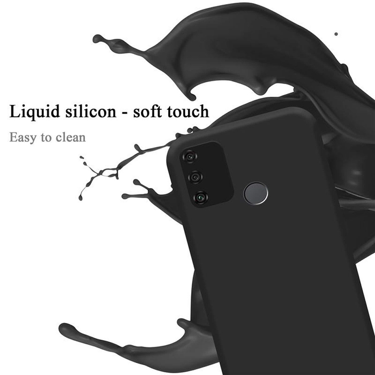 Cadorabo Handyhülle für Honor 9A Hülle Honor 9A, Flexible Hülle TPU Silikon Schutzhülle Back Cover Case