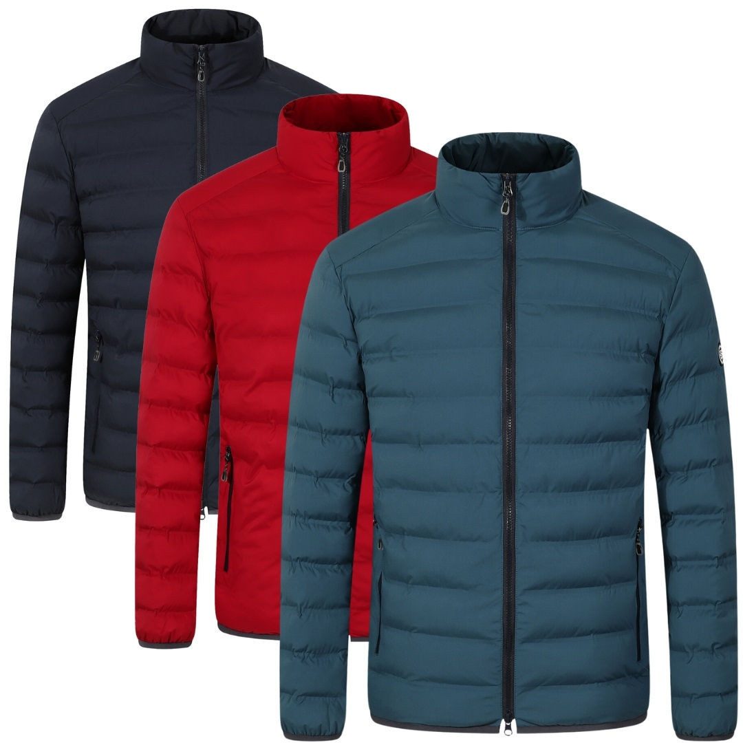 RennerXXL Funktionsjacke Blue Wave Maximilian Herren Steppjacke Übergrößen Herren Steppjacke Daunenoptik mit Wattierung in großen Größen