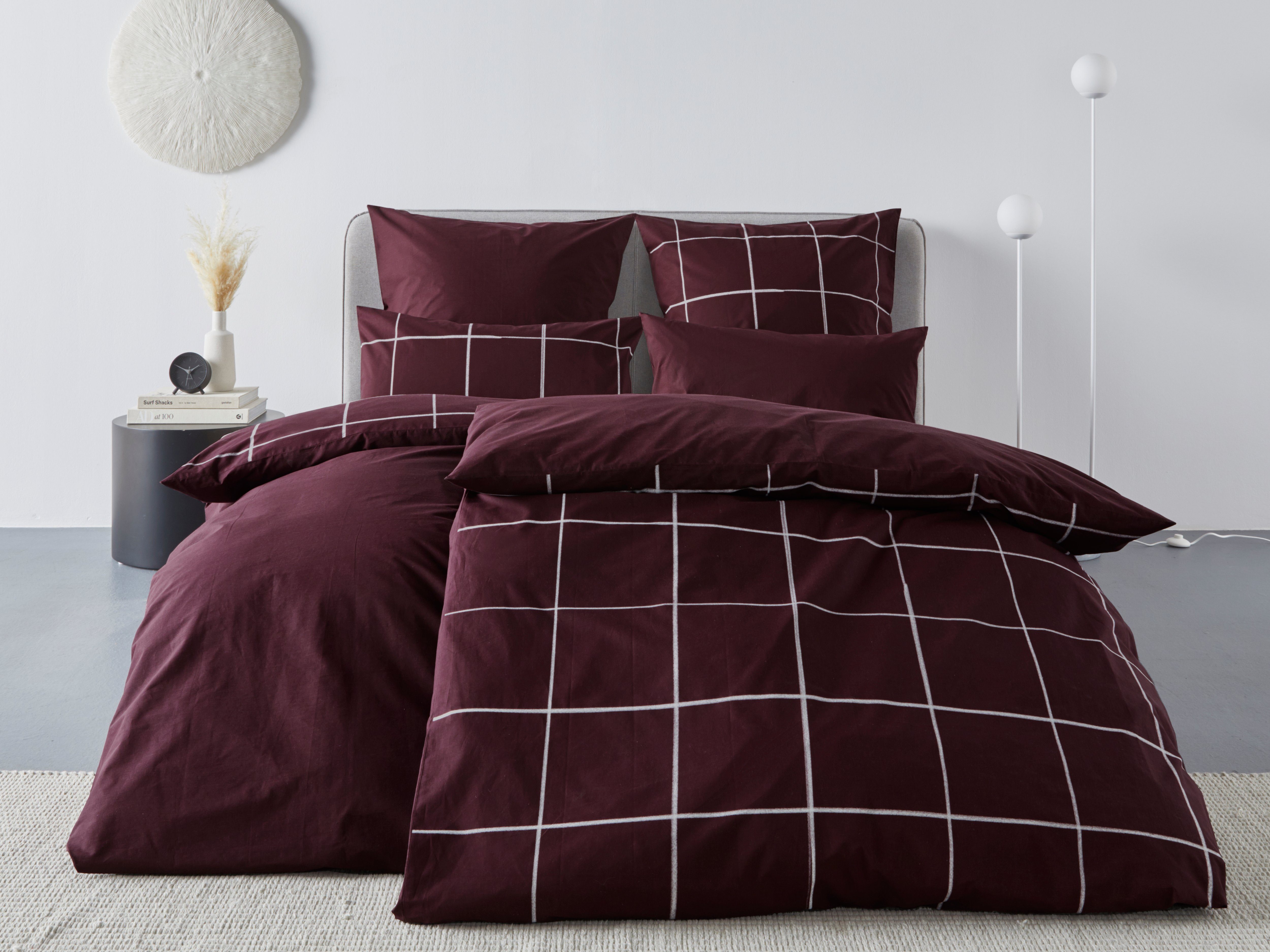 OTTO home Wendebettwäsche Nature in Gr. 135x200 oder 155x220 cm, Renforcé, günstig online kaufen