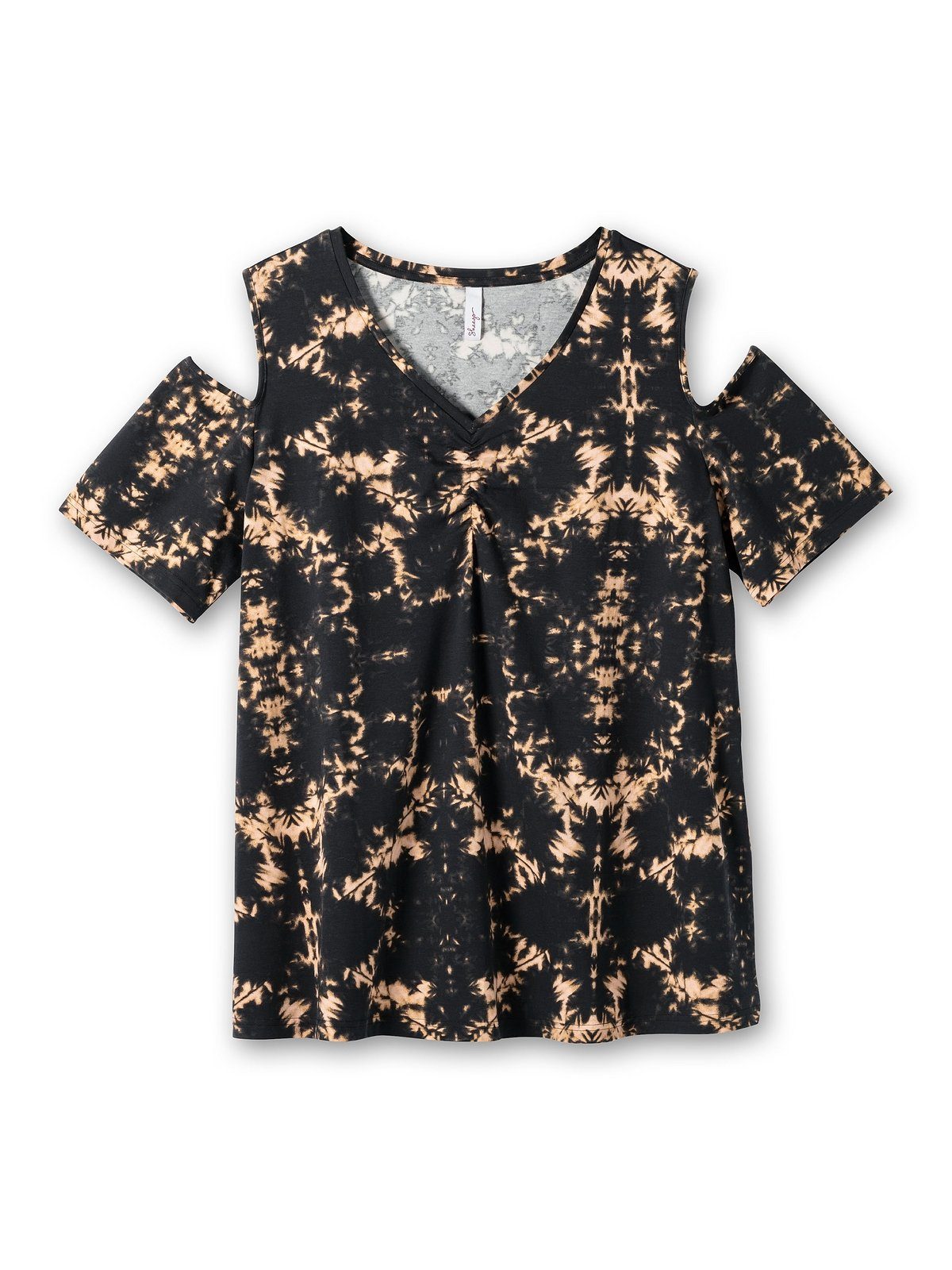 Damen-Shirt 3/4-Arm In Übergrößen – Lässiges Longshirt Aus Baumwolle, Perfekt Für Sommer, Festival & Party