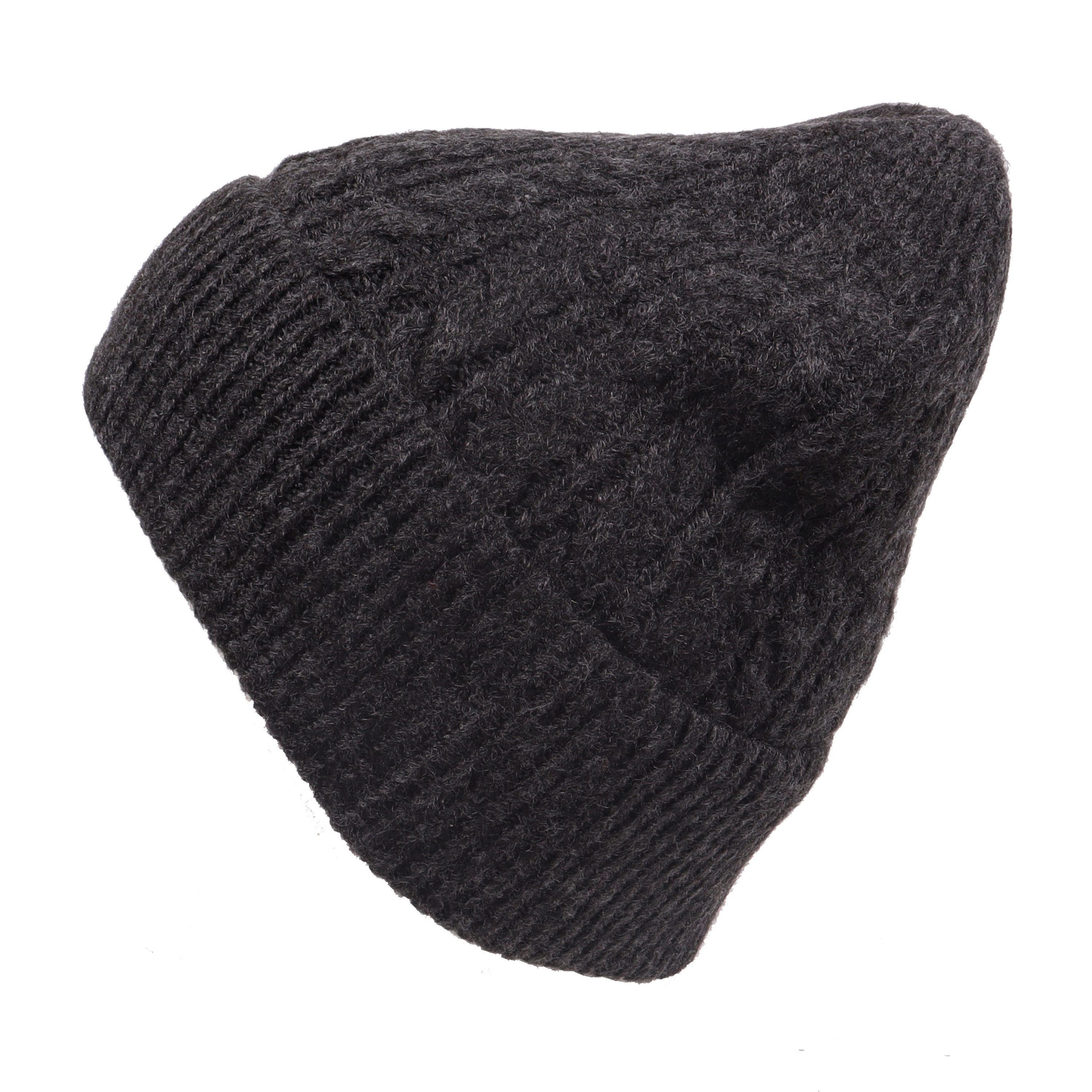 Capelli New York Beanie Feinstrick, Zopfmuster, Einheitsgröße