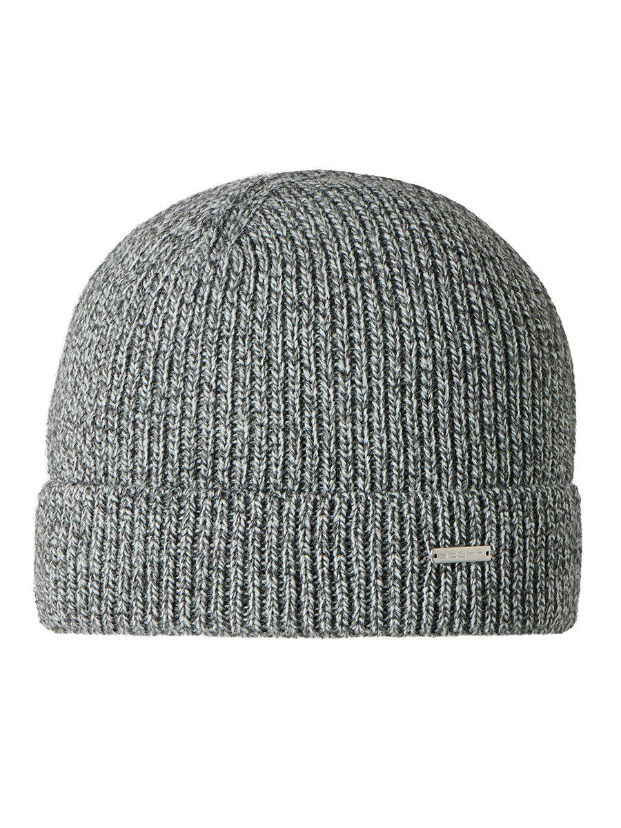 STÖHR Beanie Murf grau/weiss Herren 1er