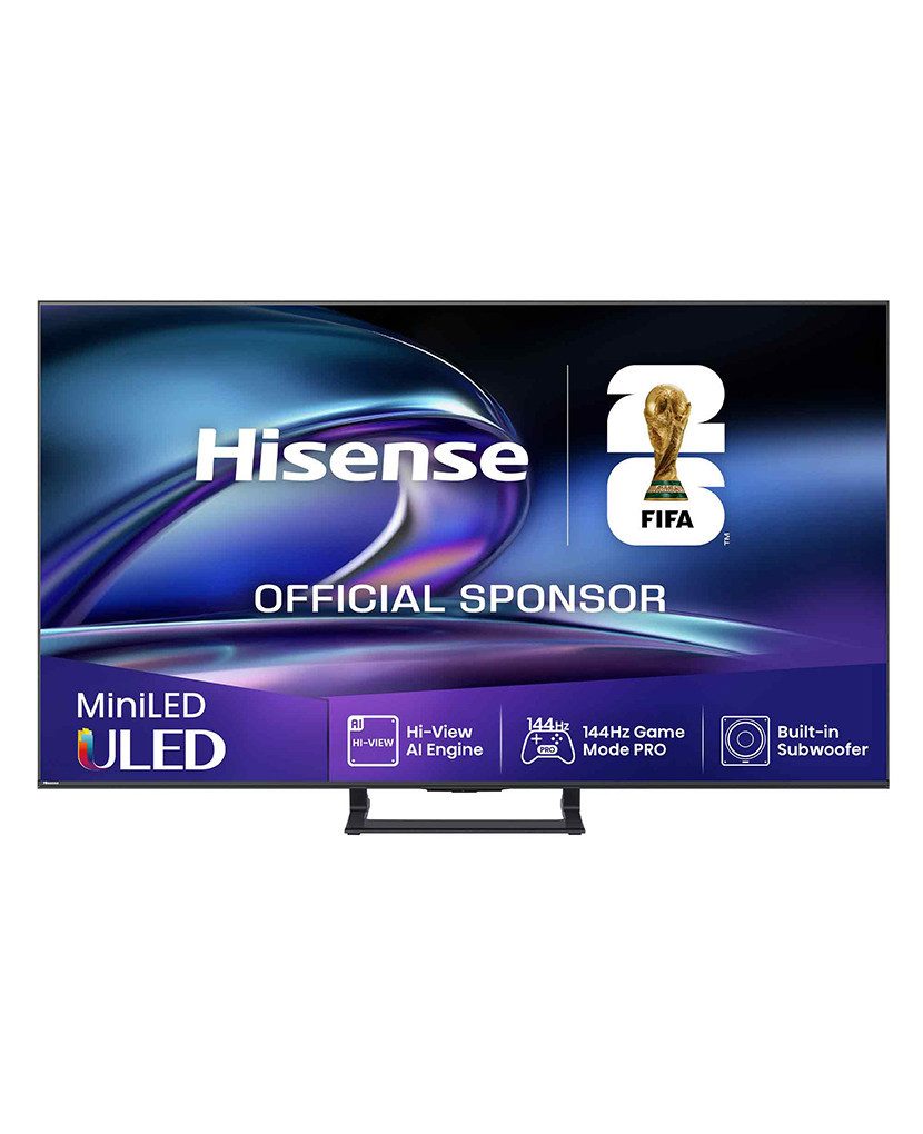 Hisense 65E8Q Mini-LED-Fernseher (164 cm/65 Zoll, 4K Ultra HD 3840x2160, Smart TV, AI Smooth Motion)