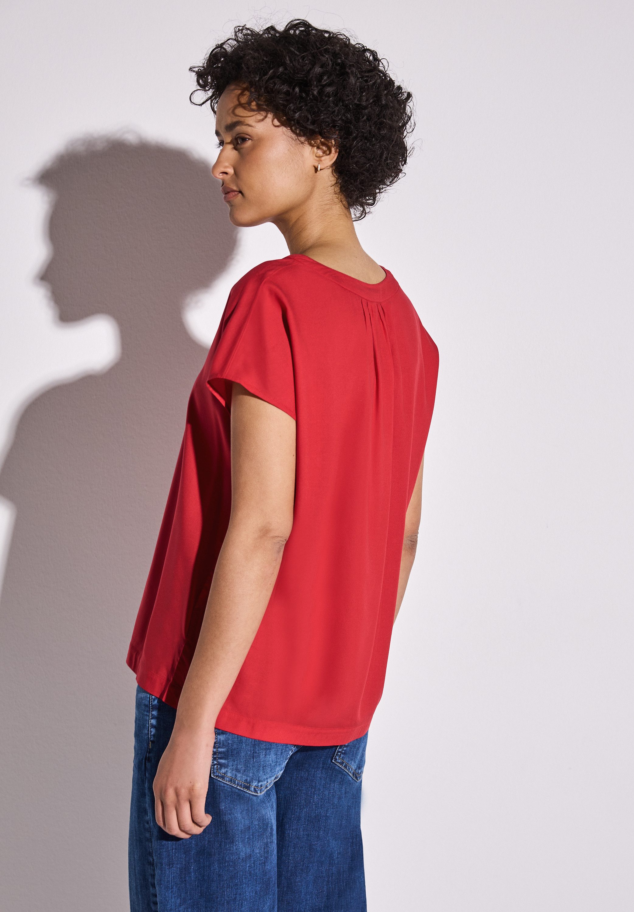 STREET ONE Hemdbluse, aus softer Viskose günstig online kaufen