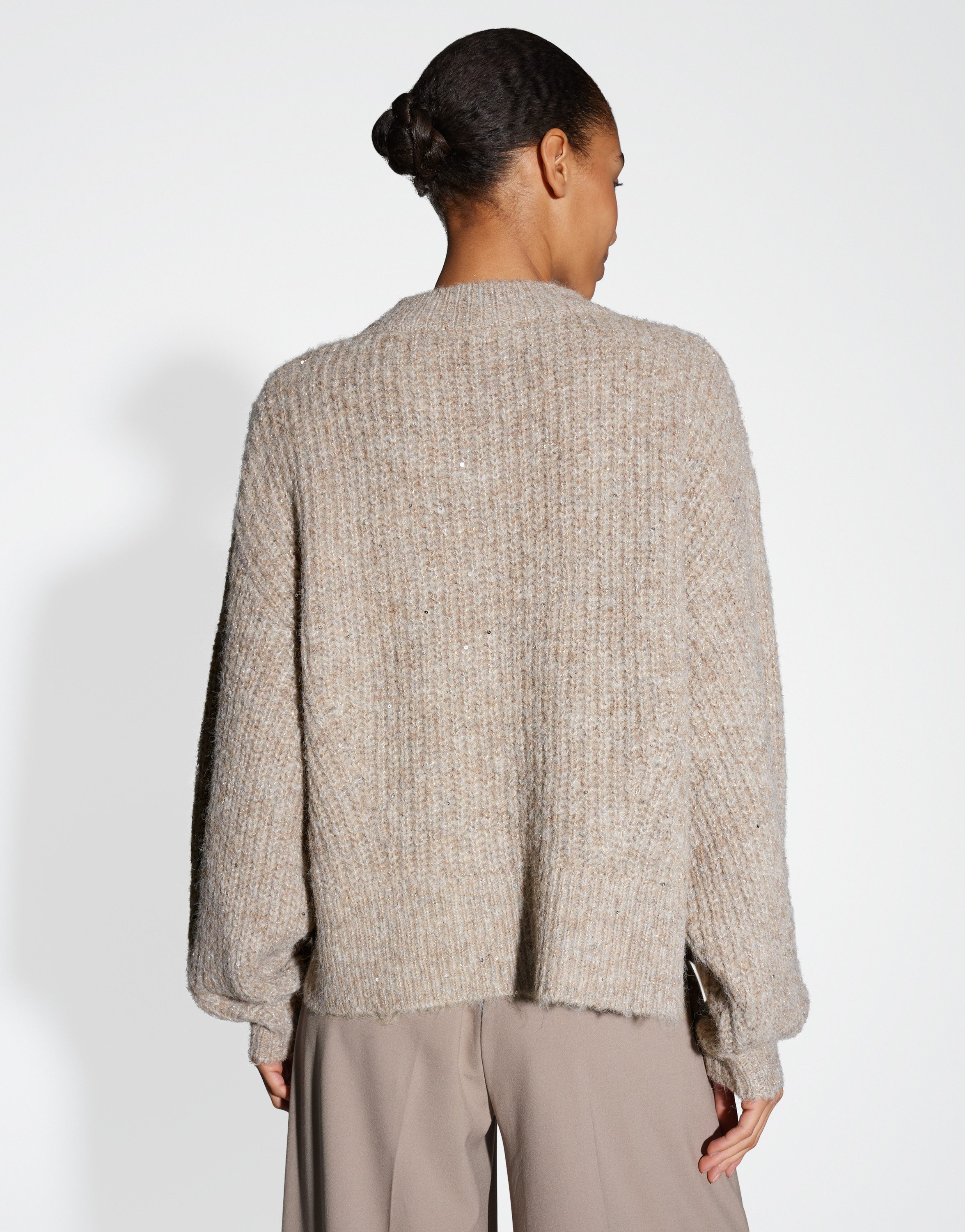 OPUS Strickpullover PALIET Loose mit dezentem Glanz günstig online kaufen
