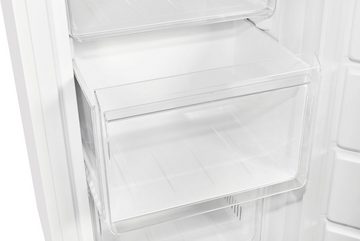 exquisit Gefrierschrank GS231-NF-H-040C weiss, 143 cm hoch, 54 cm breit, NoFrost, 161 Liter Nutzinhalt