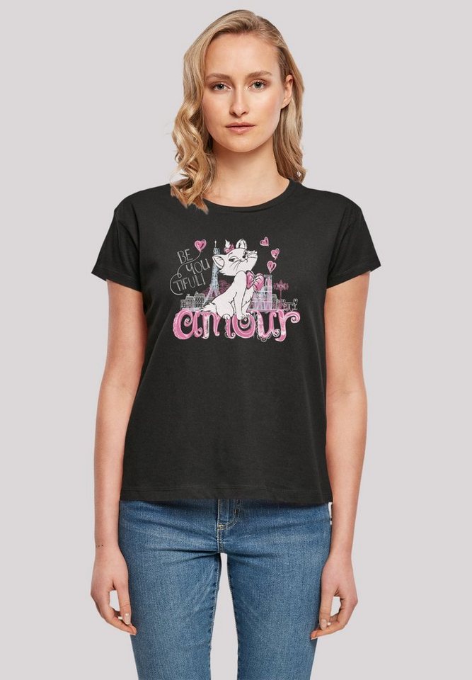 F4NT4STIC T-Shirt Disney Aristocats Amour Premium Qualität, Perfekte  Passform und hochwertige Verarbeitung