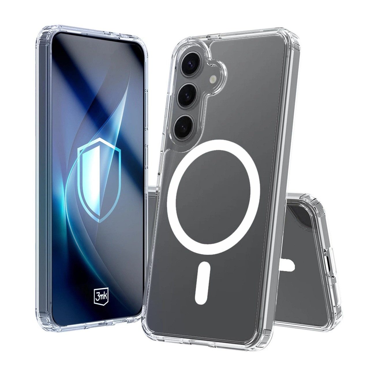 3MK Bumper Schutzhülle mit Magnetfunktion kompatibel mit Samsung Galaxy A17 5G