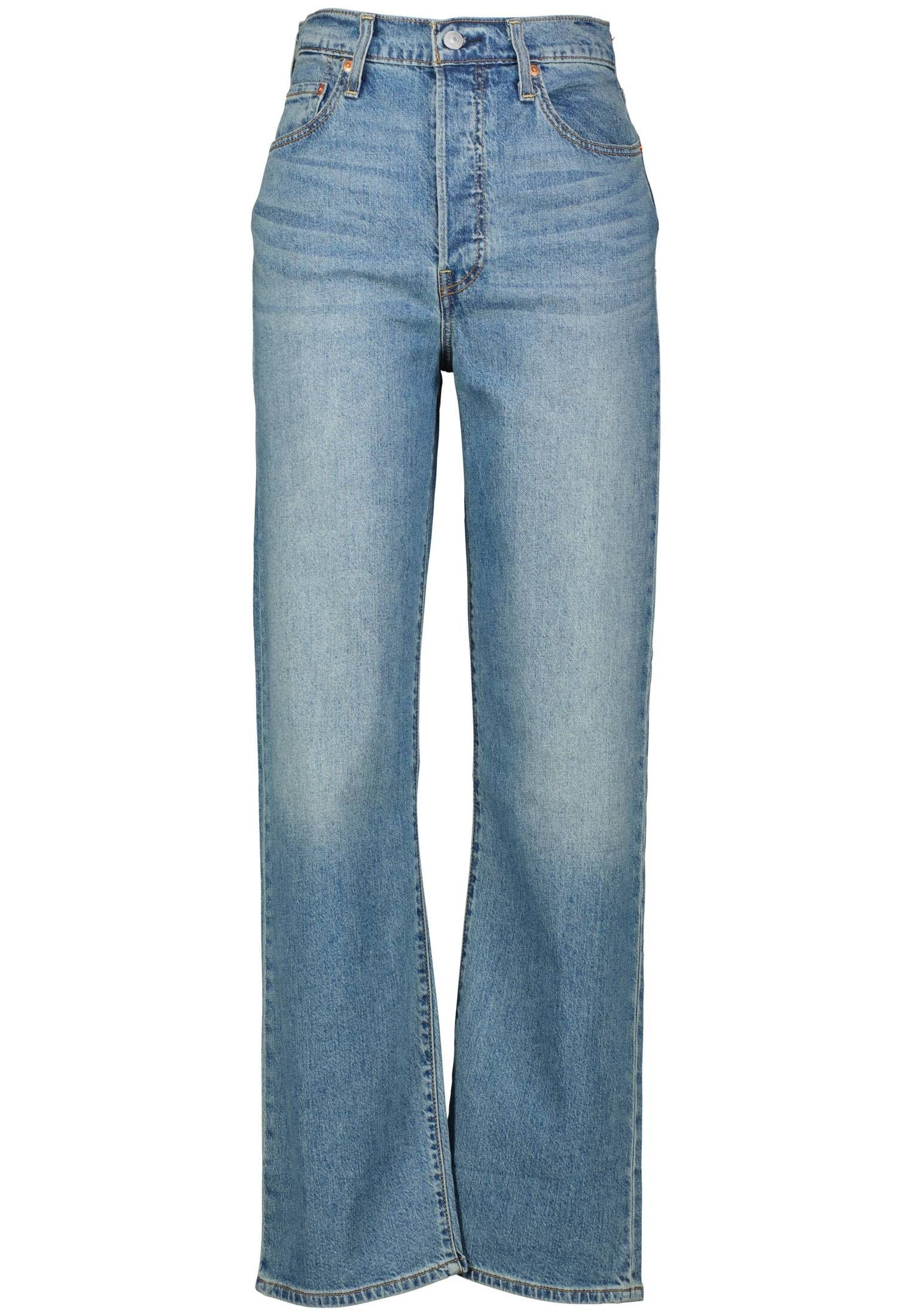 Levi's® 5-Pocket-Jeans Damen Jeans RIBCAGE STRAIGHT günstig online kaufen