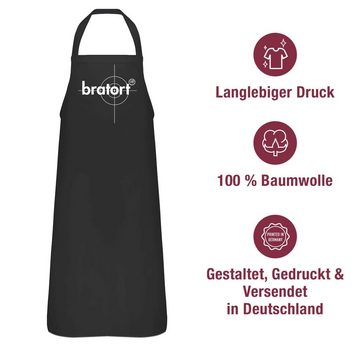 Shirtracer Kochschürze Bratort Grillmeister Grill, (1-tlg), Grillschürze