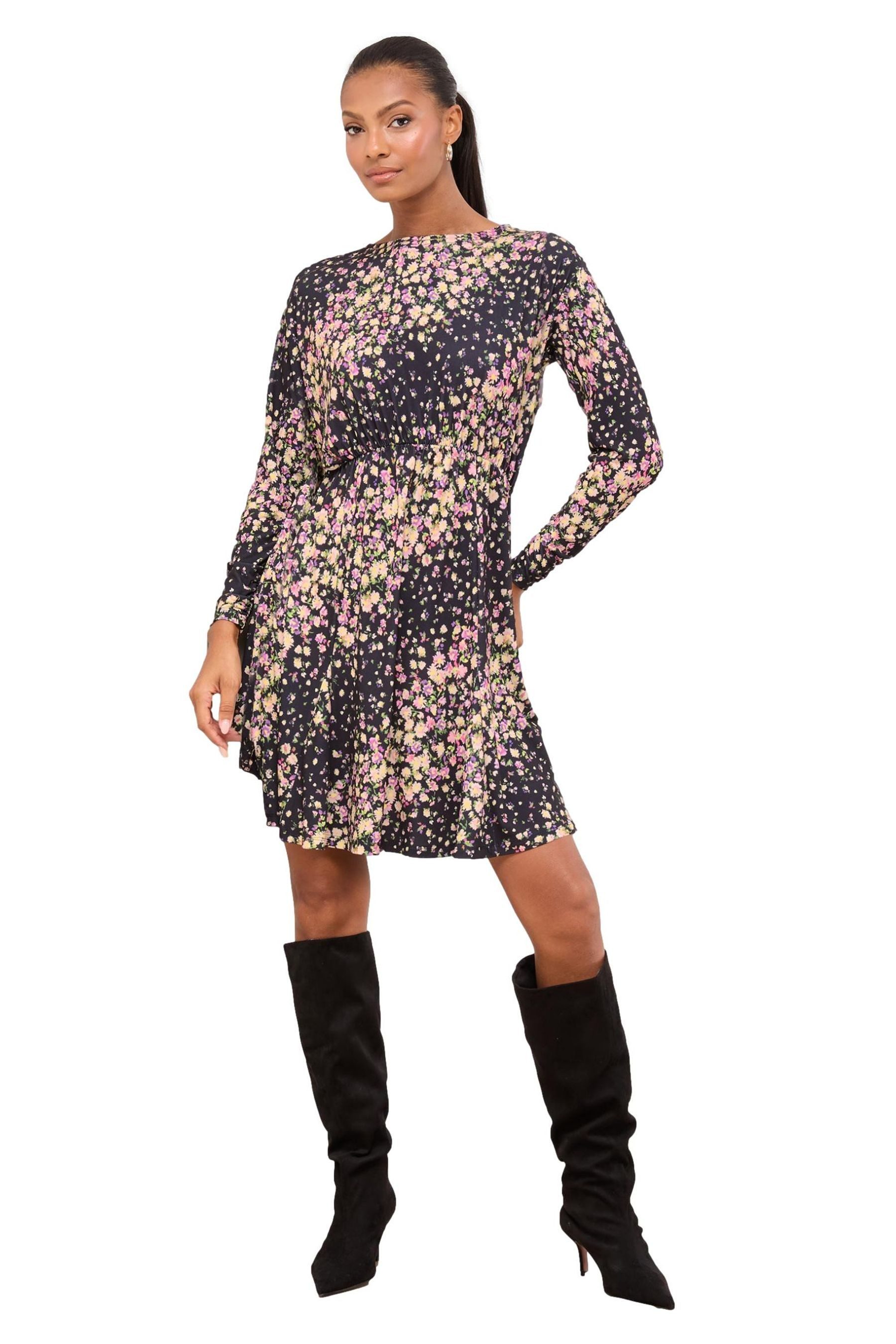 LIPSY Jerseykleid Lipsy Jerseykleid mit Fledermausärmel (1-tlg)